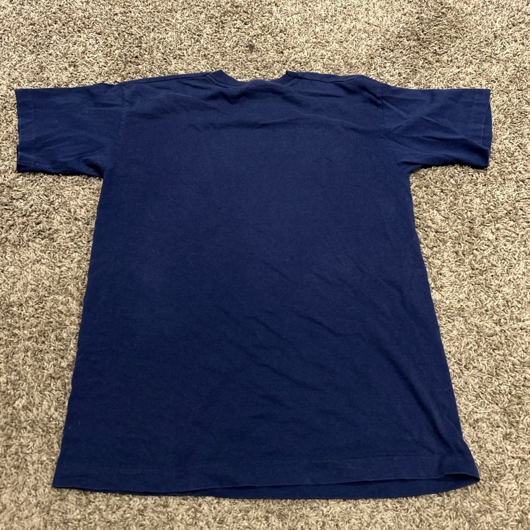 Fruit Of The Loom VINTAGE Fruit of the Loom T-Shirt Men M Single Stitch Scotland The Brave Navy Blue 90s Crew Neck Short Sleeve Cotton Size US M / EU 48-50 / 2 - 4 Thumbnail