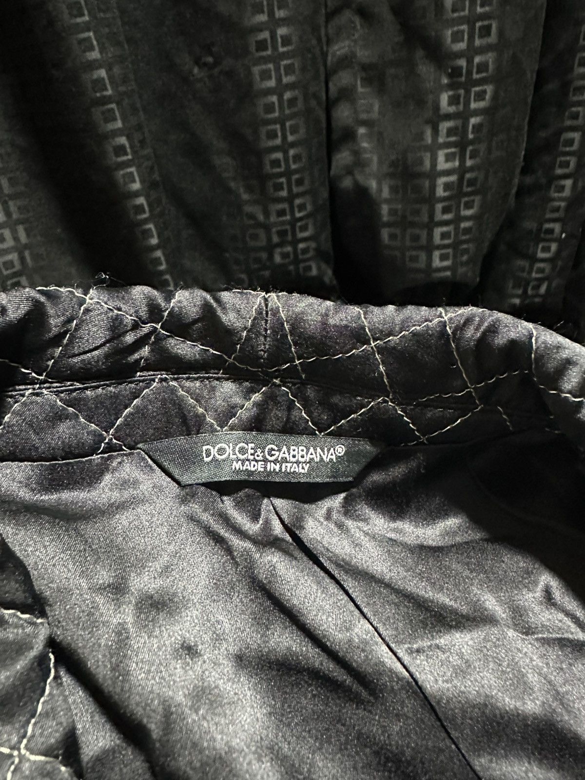 Dolce & Gabbana velour floral blazer