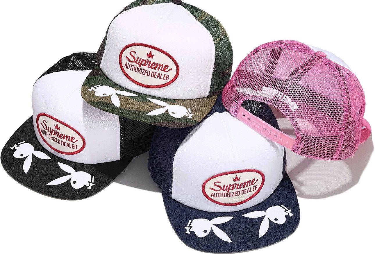 Playboy × Supreme Supreme x Playboy Mesh Back 5-Panel SS26/W3 Size ONE SIZE - 16 Thumbnail