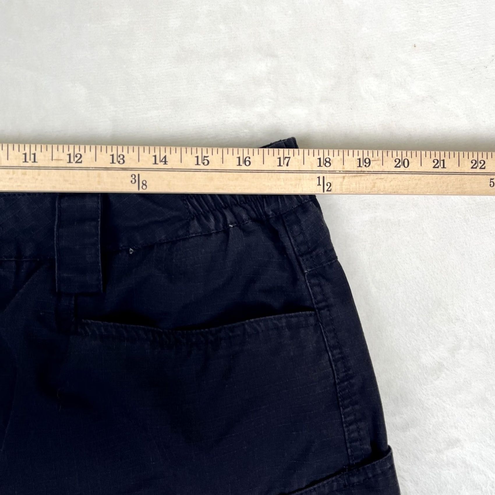 Vintage Free Soldier Mens Pants Black Cargo 34x30 Relaxed Fit Ripstop Pocket Utility Workwear Outdoor Size US 34 / EU 50 - 5 Thumbnail