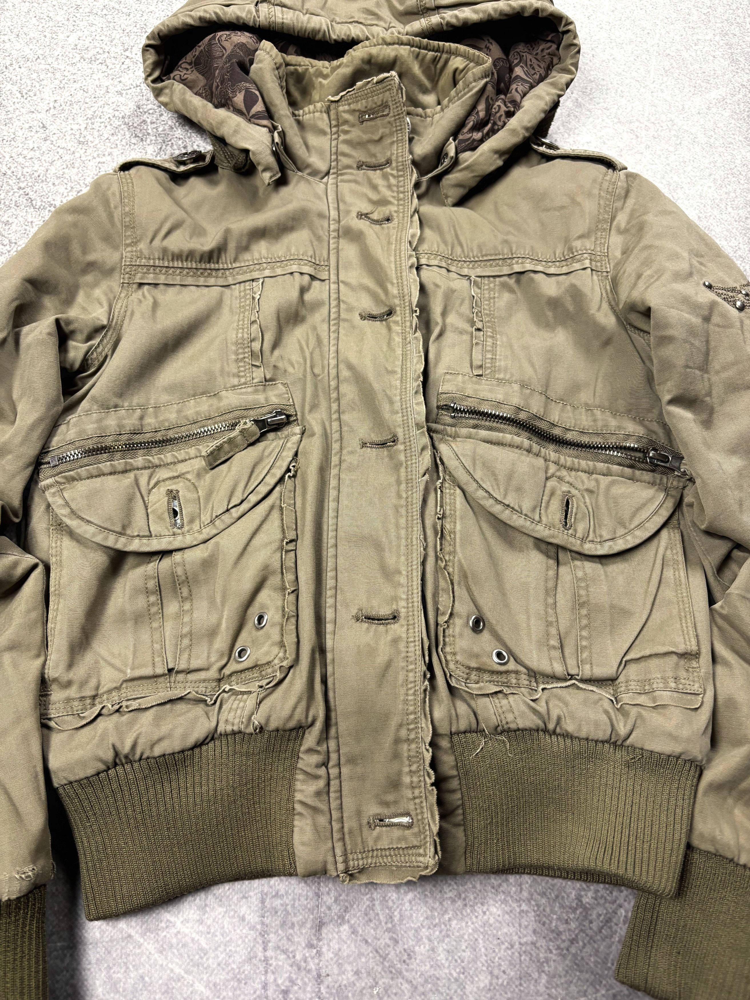 Japanese Brand Vintage Military Field Jacket Utility Streetwear 90s Y2K Size US S / EU 44-46 / 1 - 6 Thumbnail