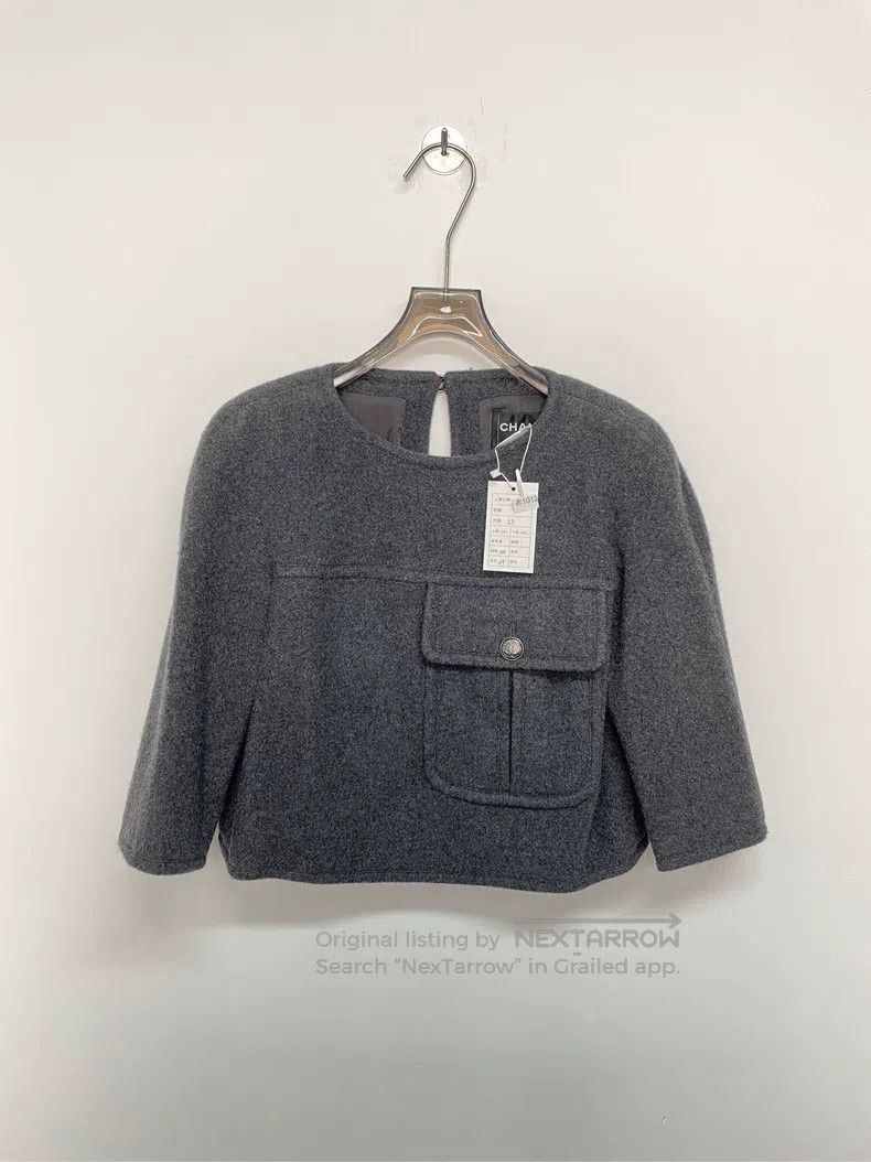 Chanel Chanel Grey coat Size XS / US 0-2 / IT 36-38 - 1 Thumbnail