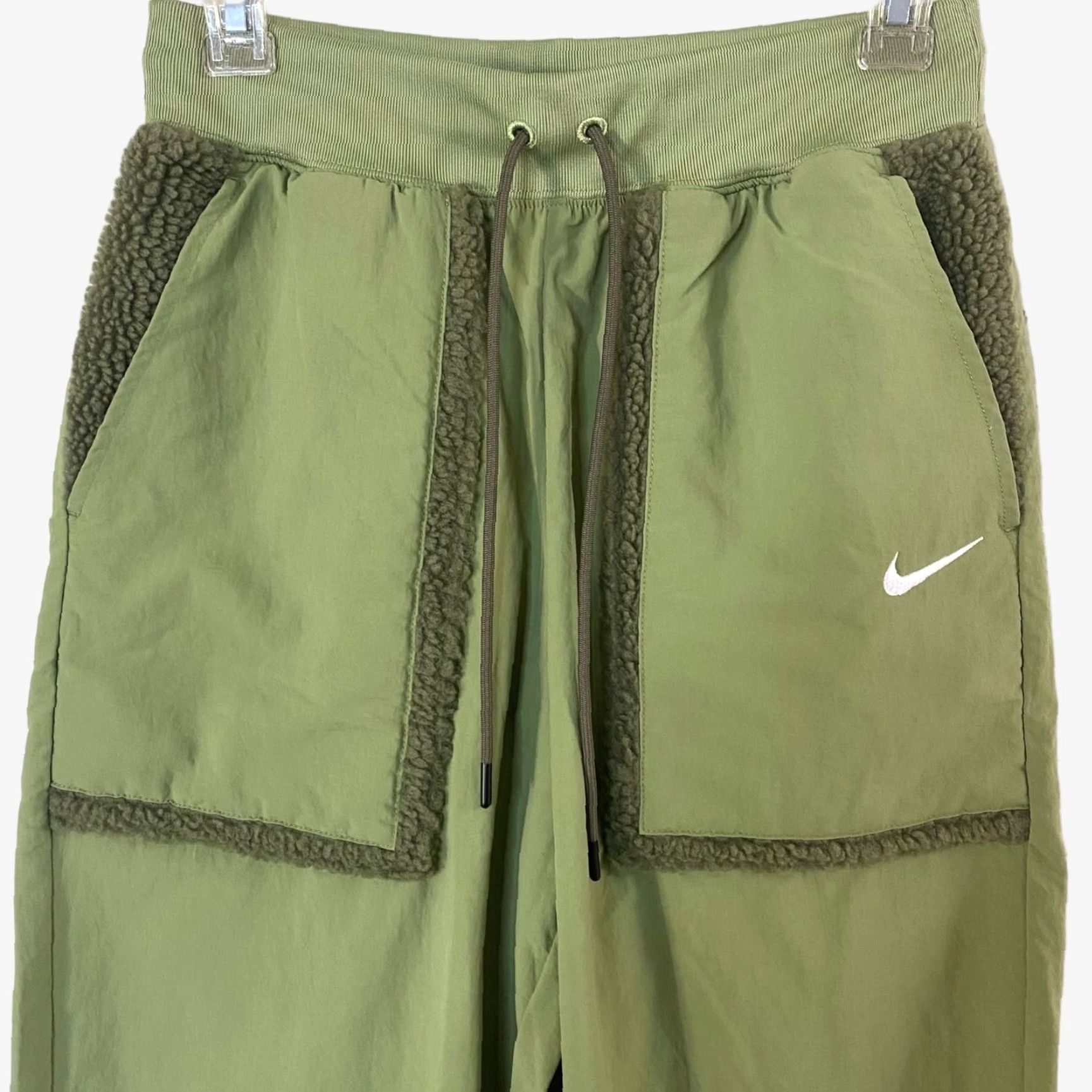 Nike Nike Essential High Rise Jogger Pants Womens Small Green Activewear Size 28" / US 6 / IT 42 - 5 Thumbnail