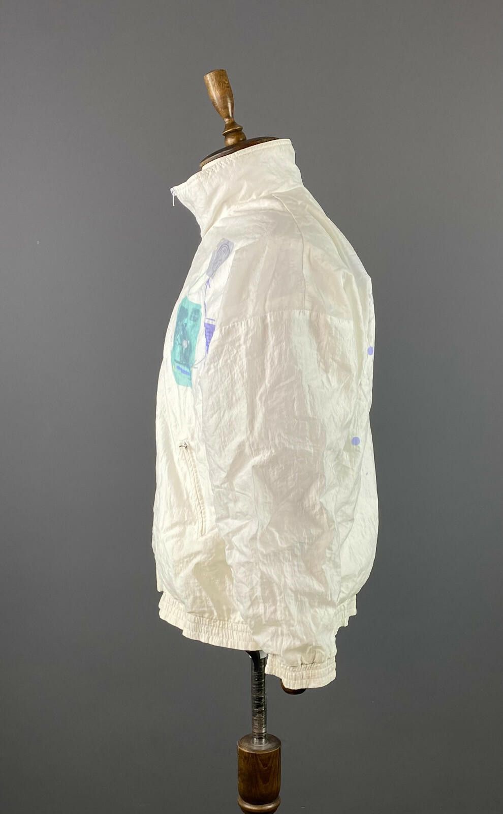 Adidas Vintage Rare Adidas Originals White Track Jacket D 44 F 40 Size US M / EU 48-50 / 2 - 4 Thumbnail