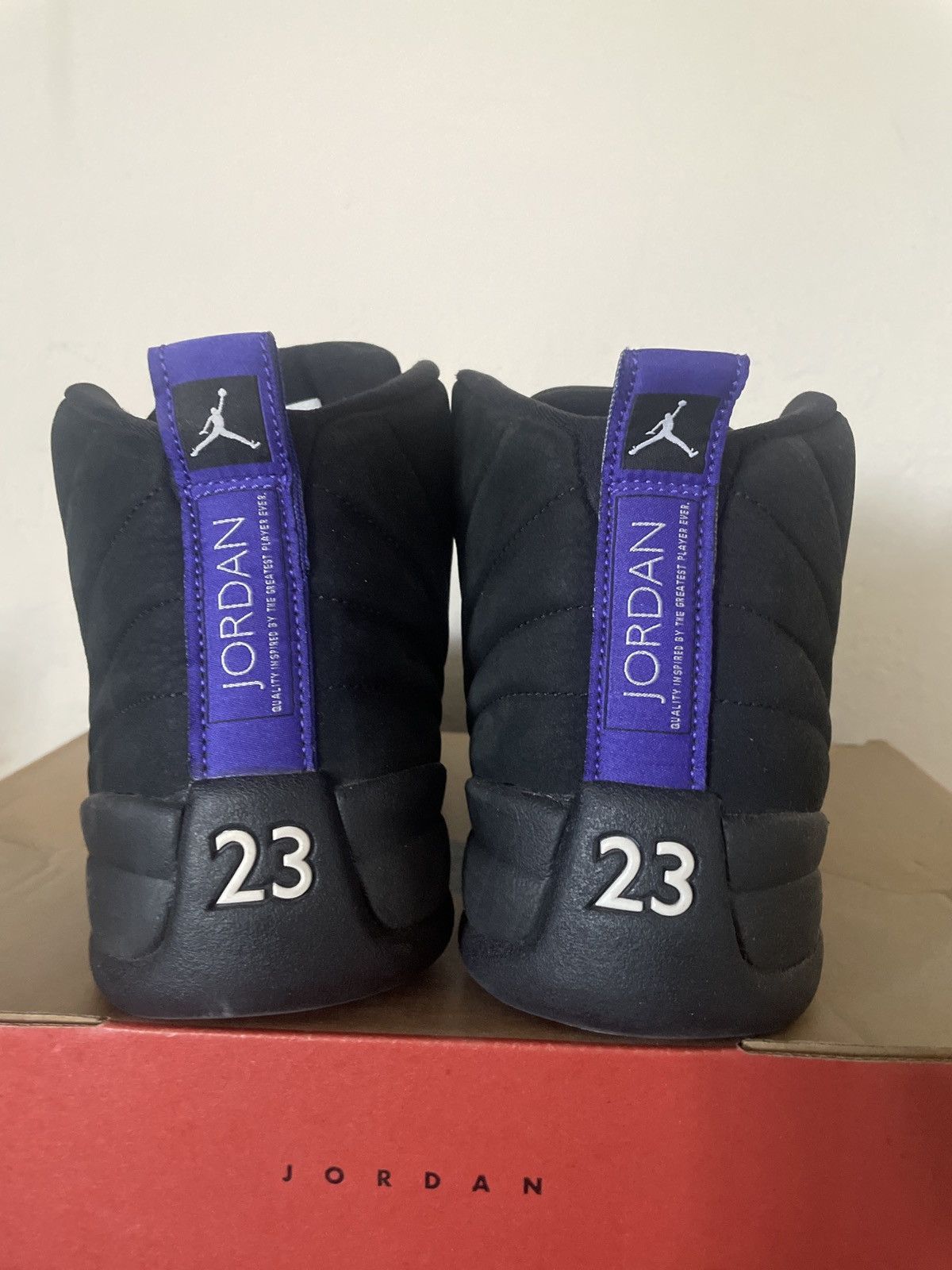 Jordan Brand Jordan 12s Black dark concord size 10.5 Size US 10.5 / EU 43-44 - 4 Thumbnail