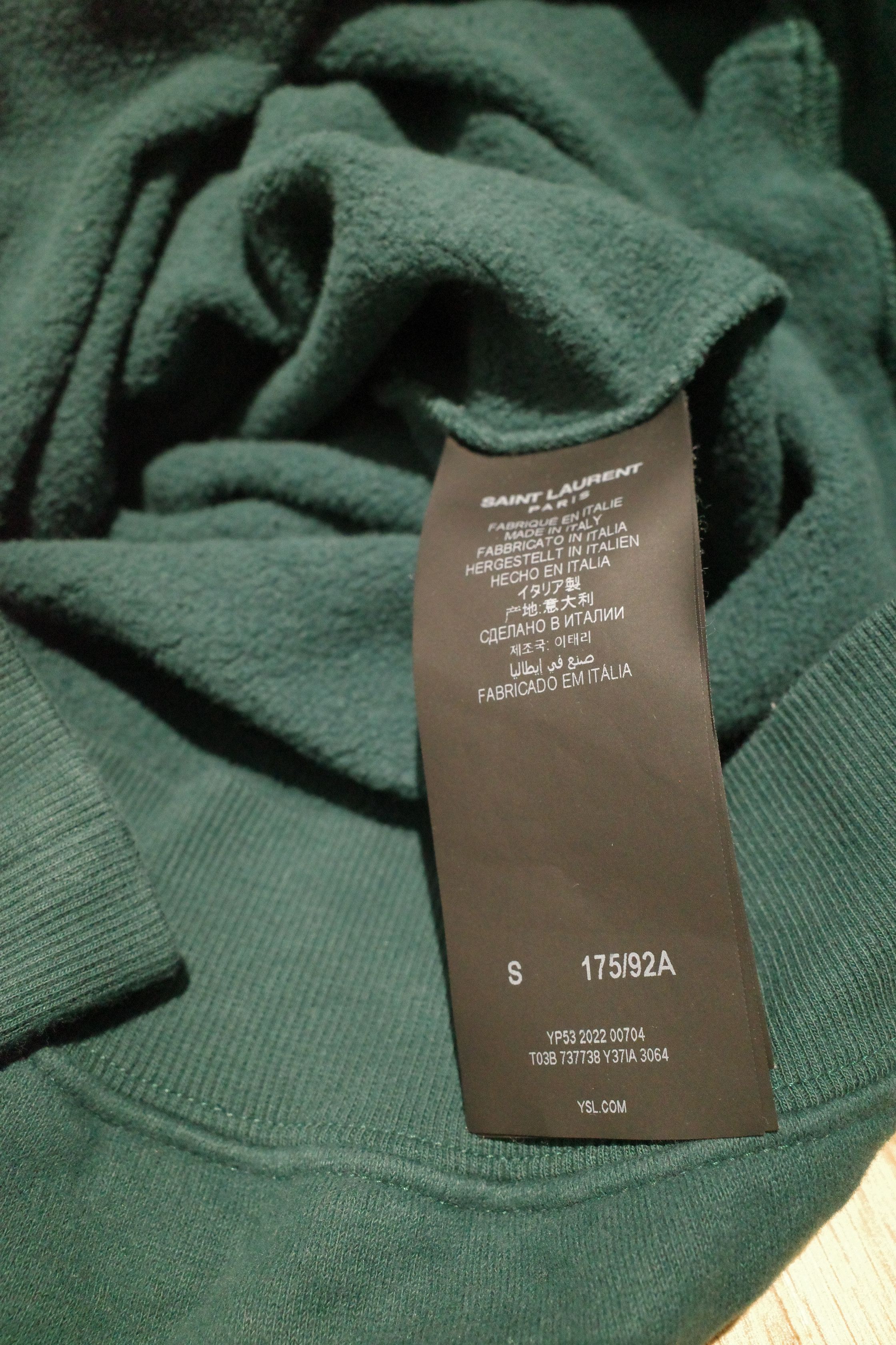 Saint Laurent Paris Saint Laurent Sweatshirt Size US S / EU 44-46 / 1 - 6 Thumbnail
