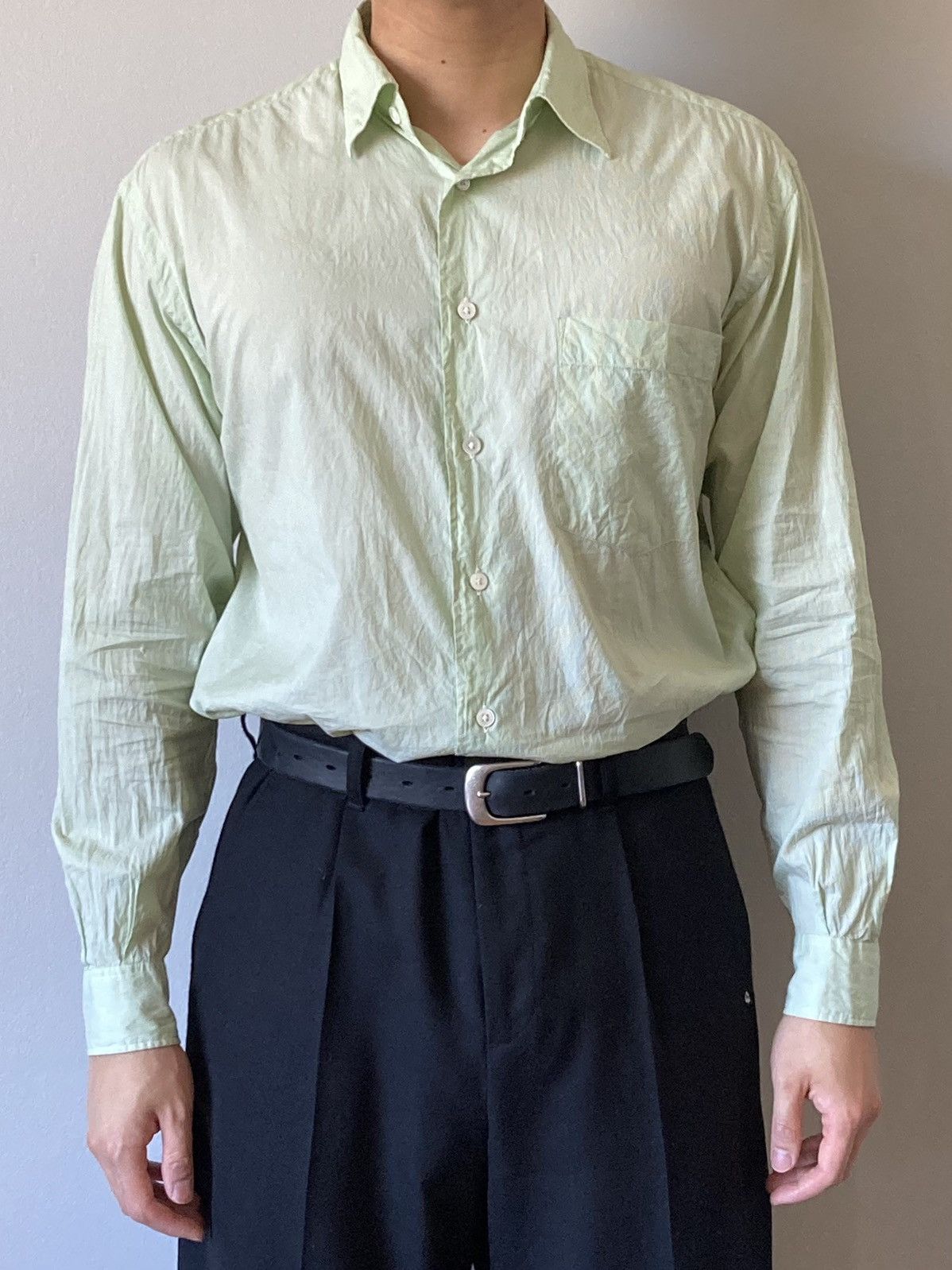 Auralee SS19 Finx Silk Striped Shirt | Grailed