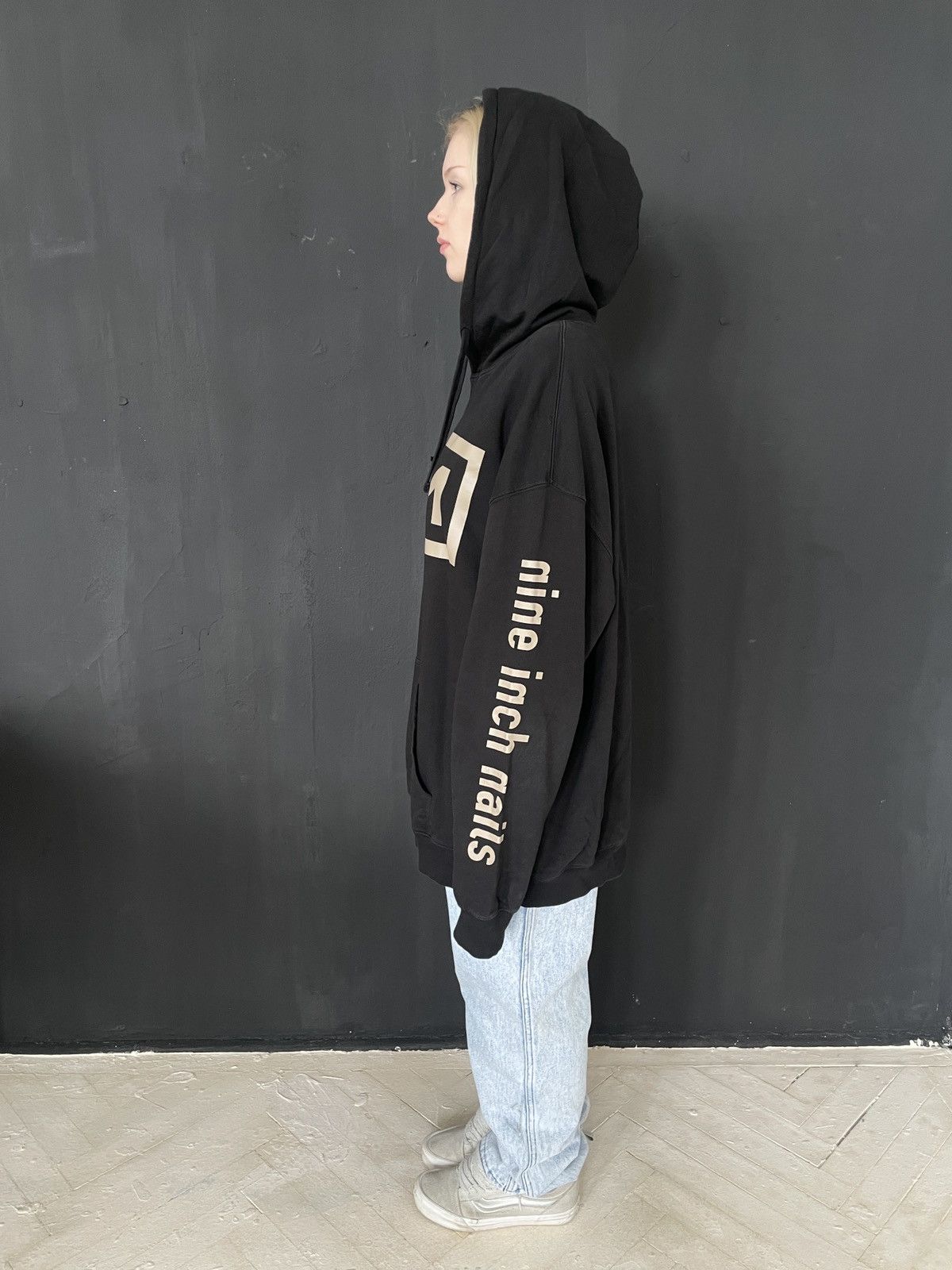 Other NineInchNails Hoodie Industrial Band Merch Oversized NIN Size US XXL / EU 58 / 5 - 5 Thumbnail