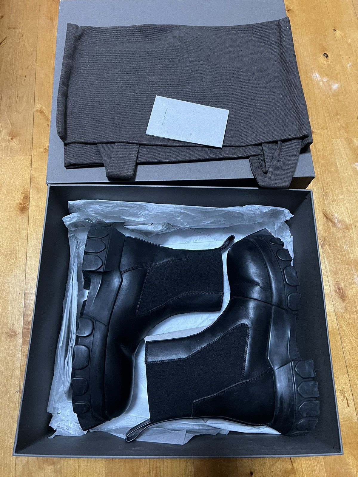 Rick Owens BEATLE BOZO TRACTOR sz 38