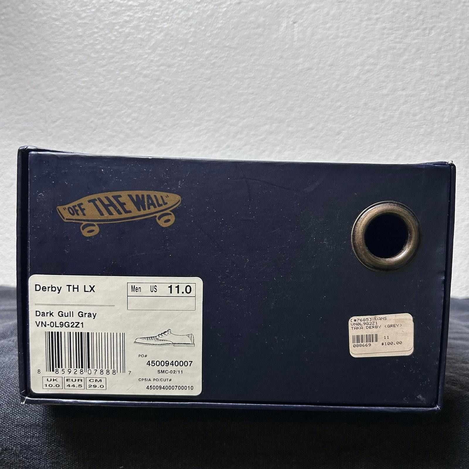 Other Vans Derby TH LX – Dark Gull Gray - Taka Hayashi Size US 11 / EU 44 - 6 Thumbnail