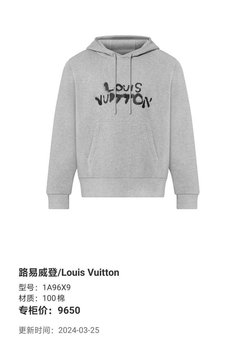 Louis Vuitton Louis Vuitton Grey splash-ink twisted mother and son graffi Size US XL / EU 56 / 4 - 5 Thumbnail