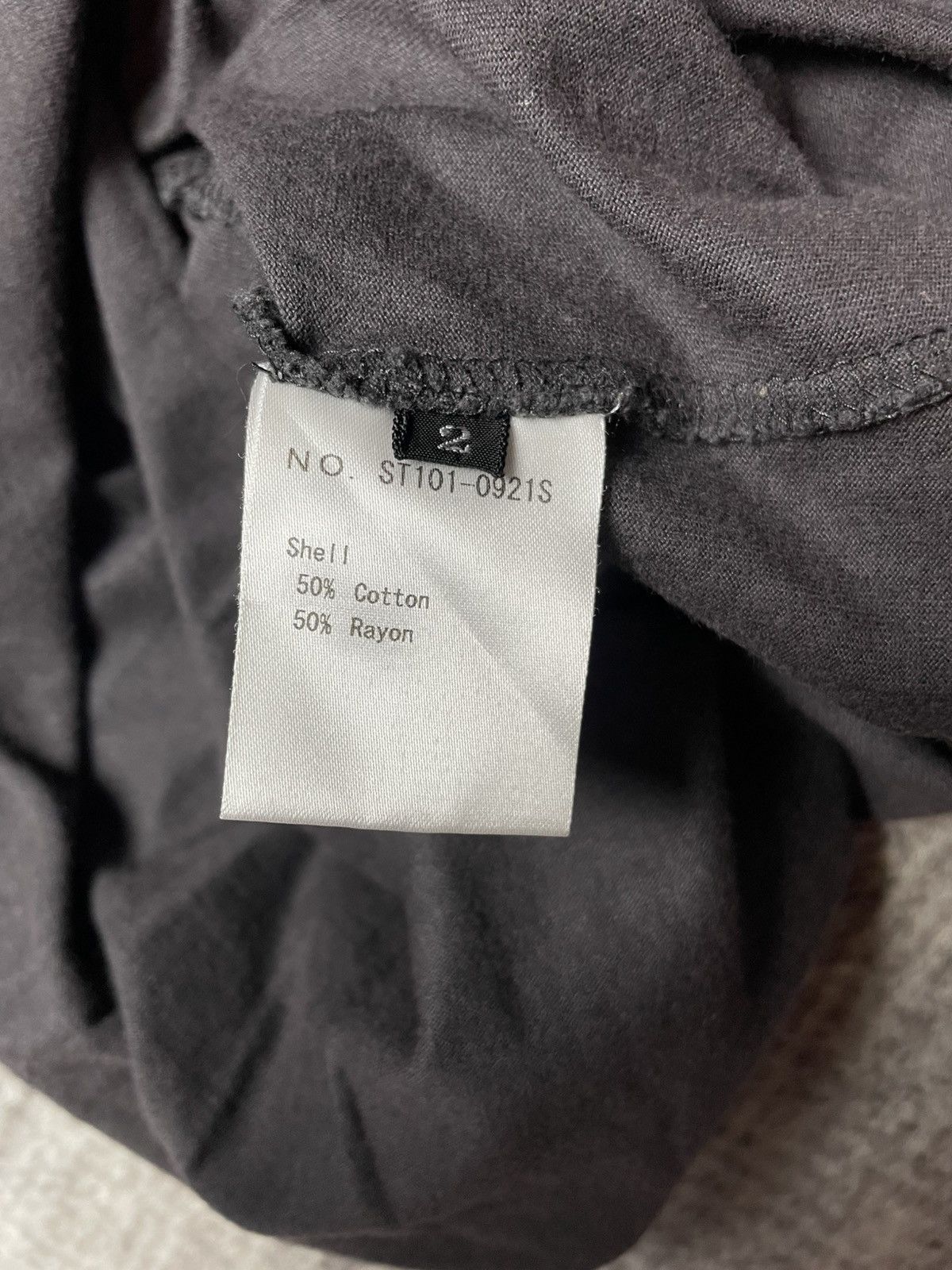 D.Hygen D.HYGEN SS21 Jersey Stitch Dye Half Sleeve T shirt Size US M / EU 48-50 / 2 - 8 Thumbnail