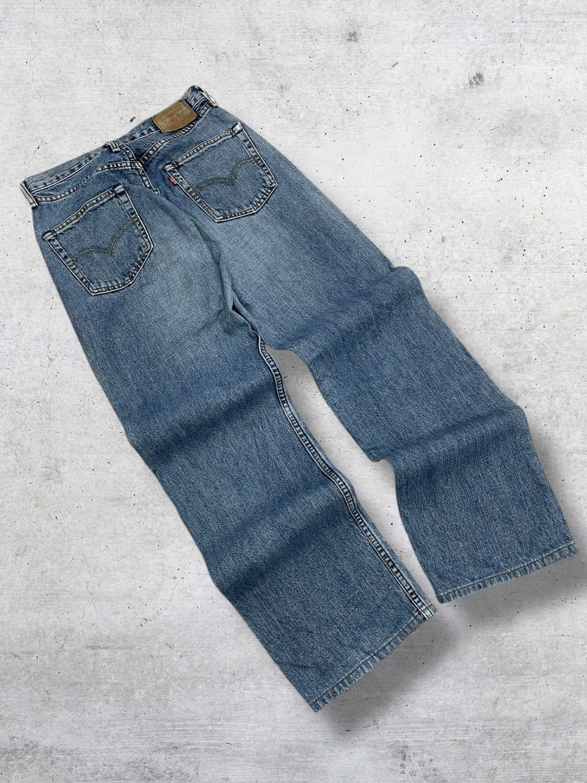 Levi's Vintage Clothing VINTAGE 504 LEVIS USA DESIGNER 90S REGULAR BLUEWASHED DENIM Size US 26 / EU 42 - 9 Thumbnail