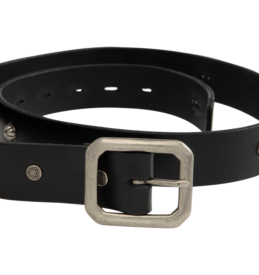 Full Count & Co. o1h1sh11225 Size:36/ Umbrella Studs Belt in Black Size ONE SIZE - 2 Thumbnail