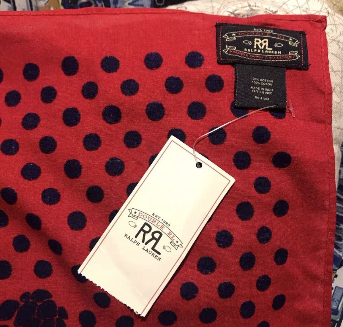 Polo Ralph Lauren RRL Ralph Lauren Bandana K22 Size ONE SIZE - 3 Thumbnail