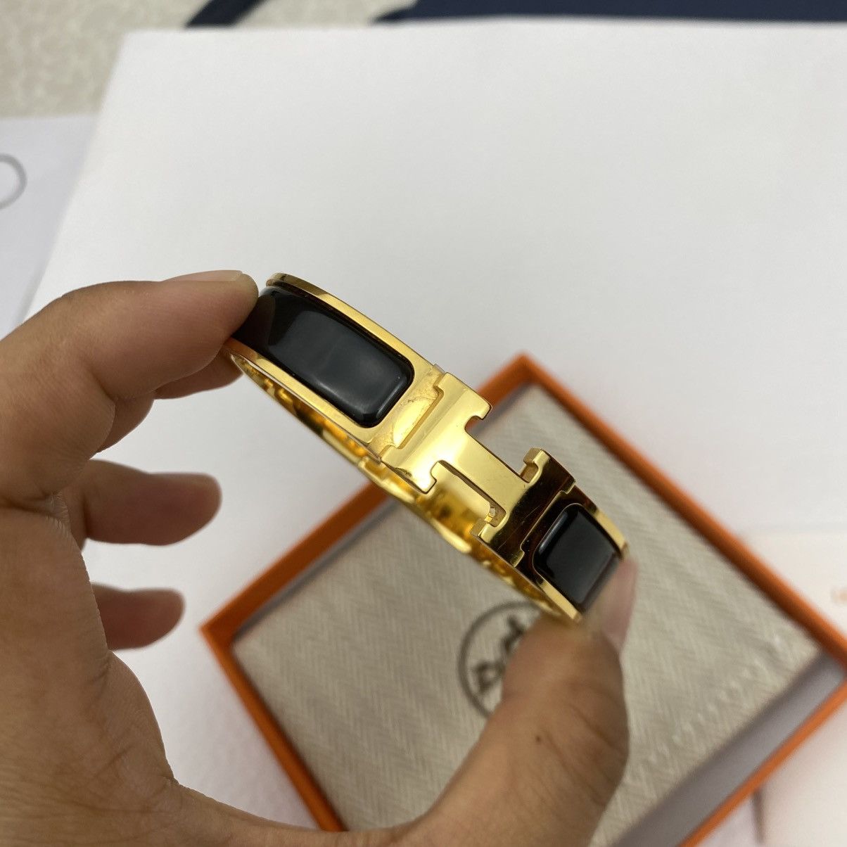 Hermes Hermes Cilc clac bracelet Size ONE SIZE - 12 Thumbnail
