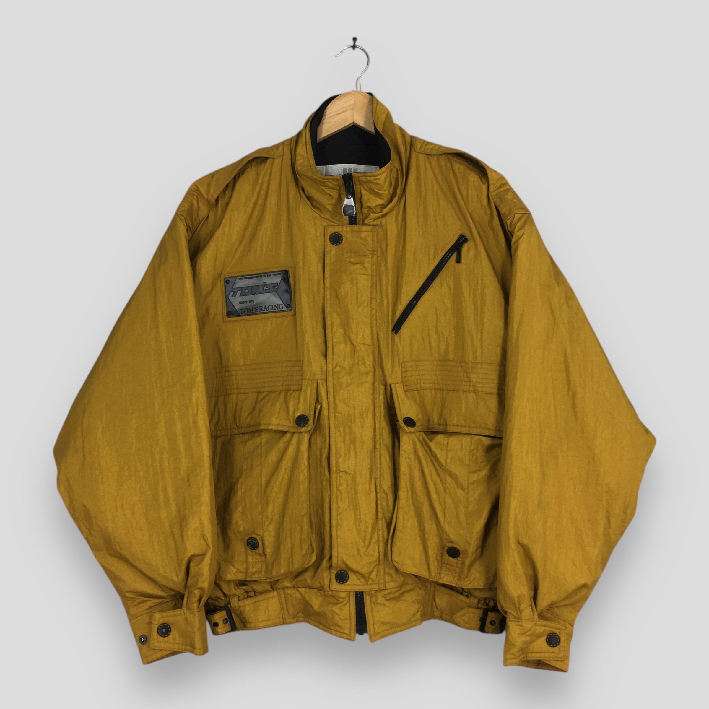 Japanese Brand Vintage Tom's Racing Motorsport Racing Car Jacket M Size US M / EU 48-50 / 2 - 1 Thumbnail
