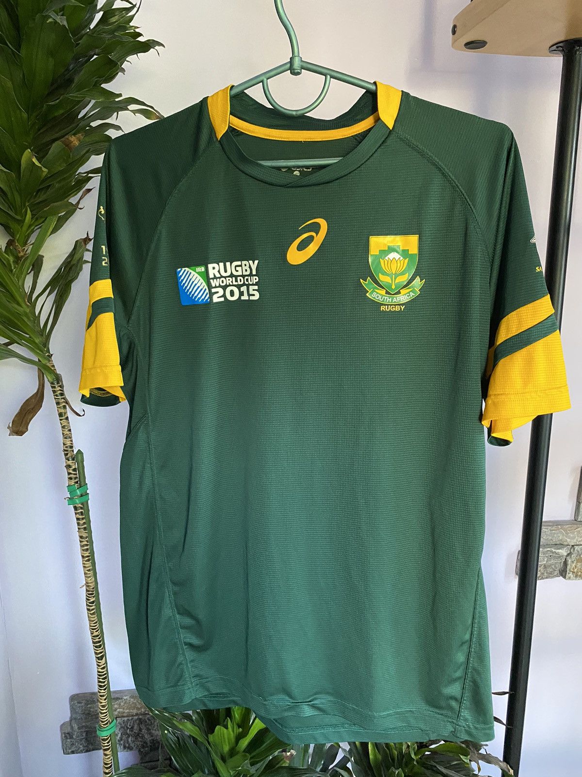 Asics South Africa Rugby Jersey - Green