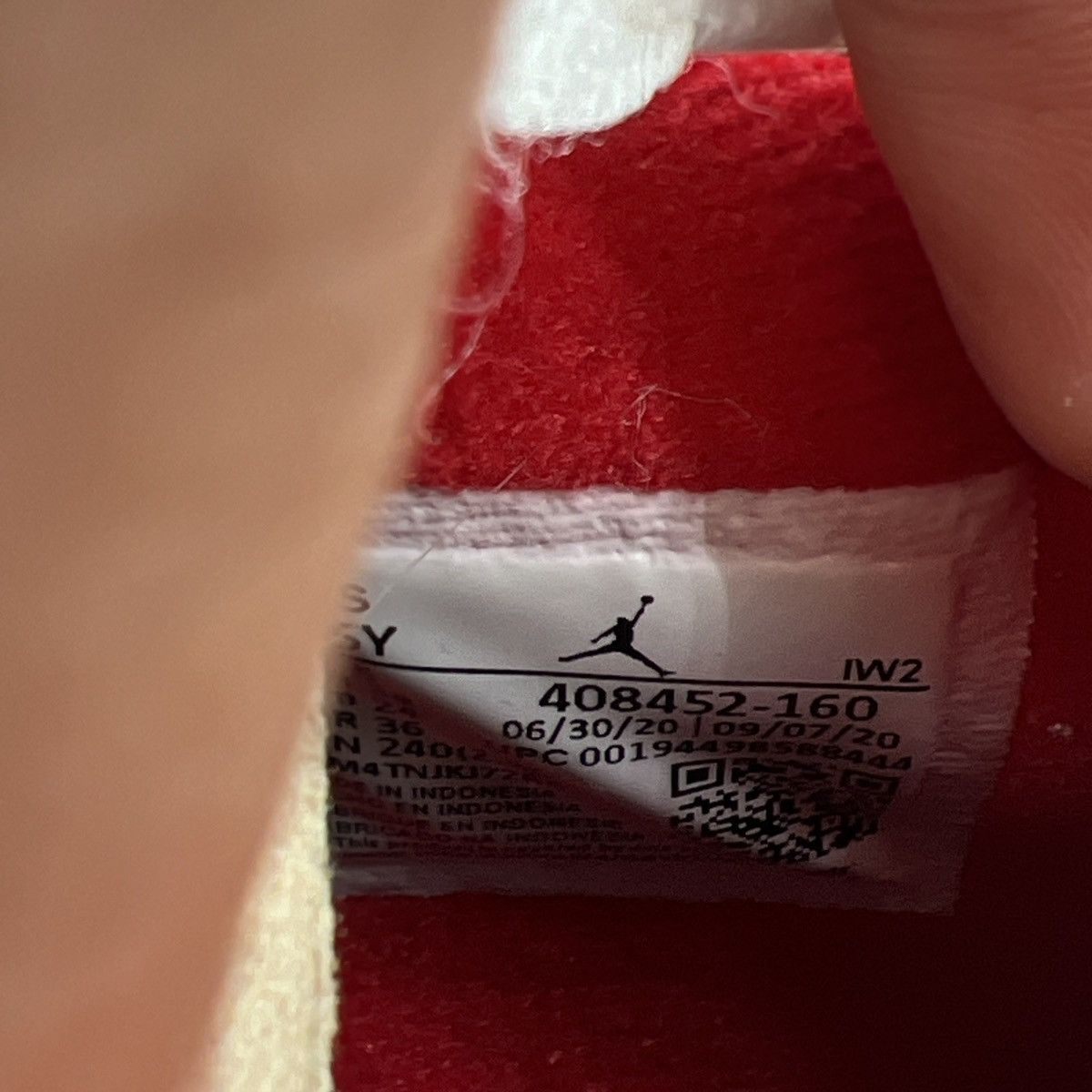 Jordan Brand Air Jordan 4 Fire Red Size US 5.5 / EU 38 - 9 Thumbnail