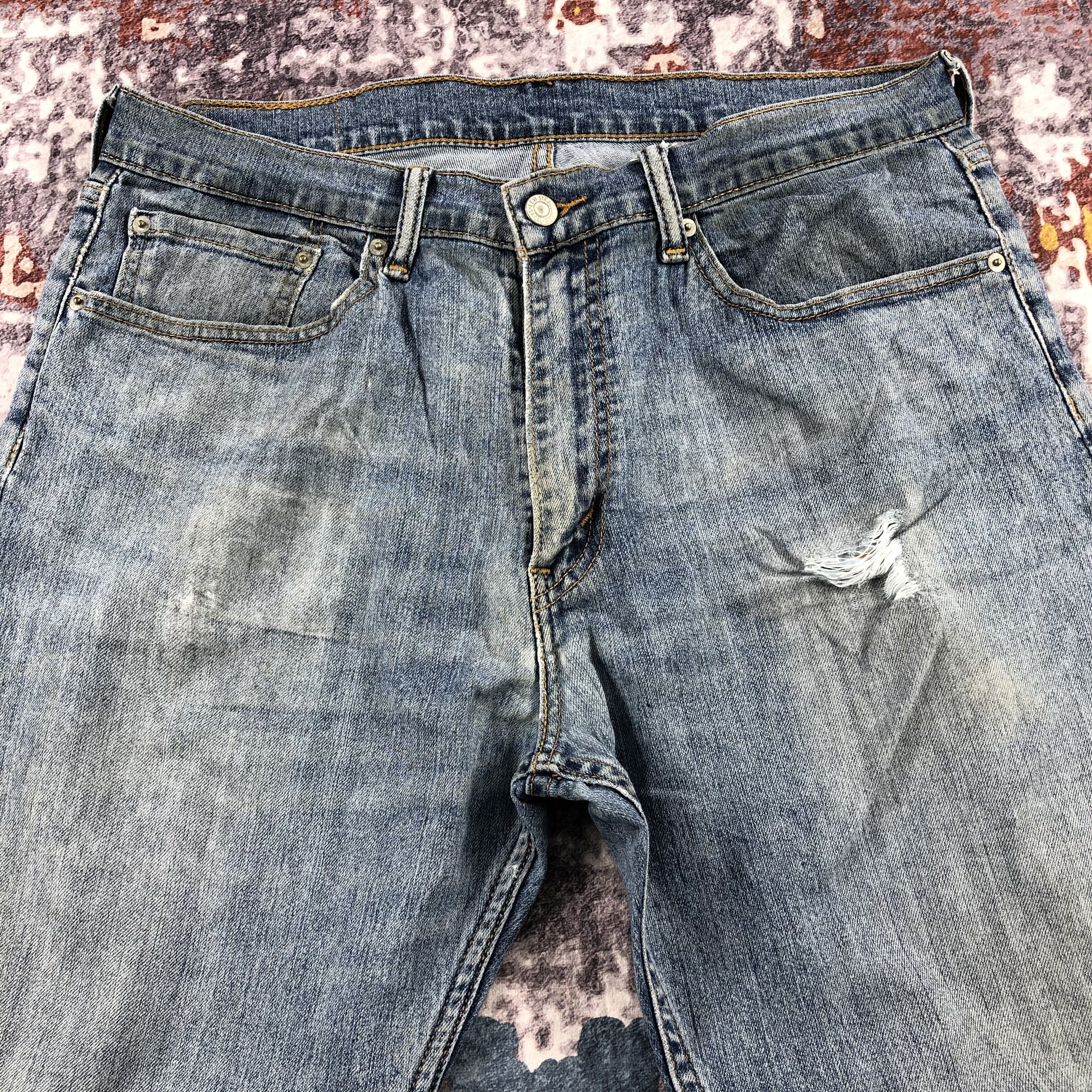 Levi's × Vintage Vintage Levis 505 Earth Tone Jeans-JM2193 Size US 36 / EU 52 - 3 Thumbnail