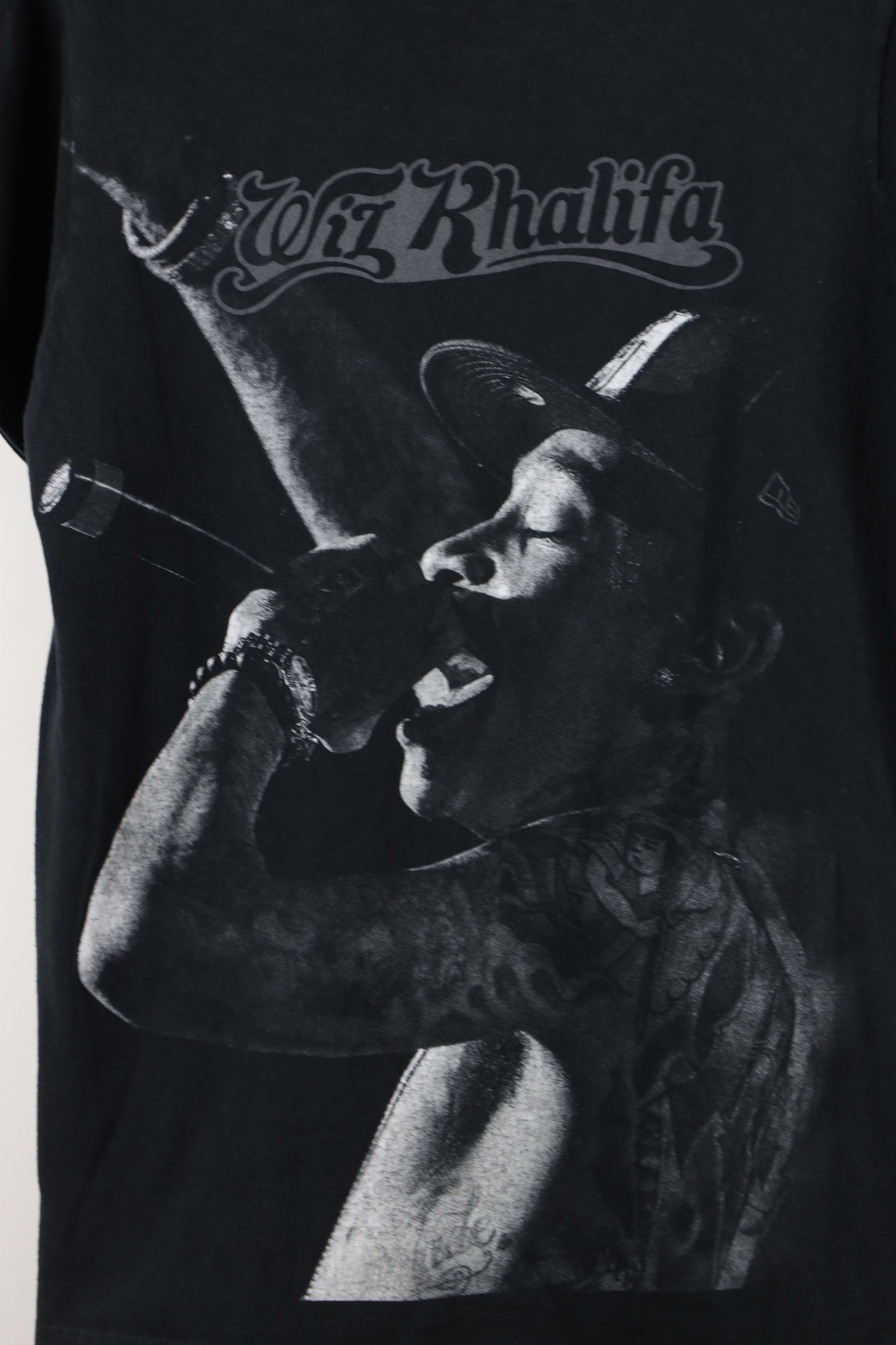 Vintage Vintage Y2K Streetwear Wiz Khalifa Rap Hip Hop T-Shirt Black Size S / US 4 / IT 40 - 4 Thumbnail