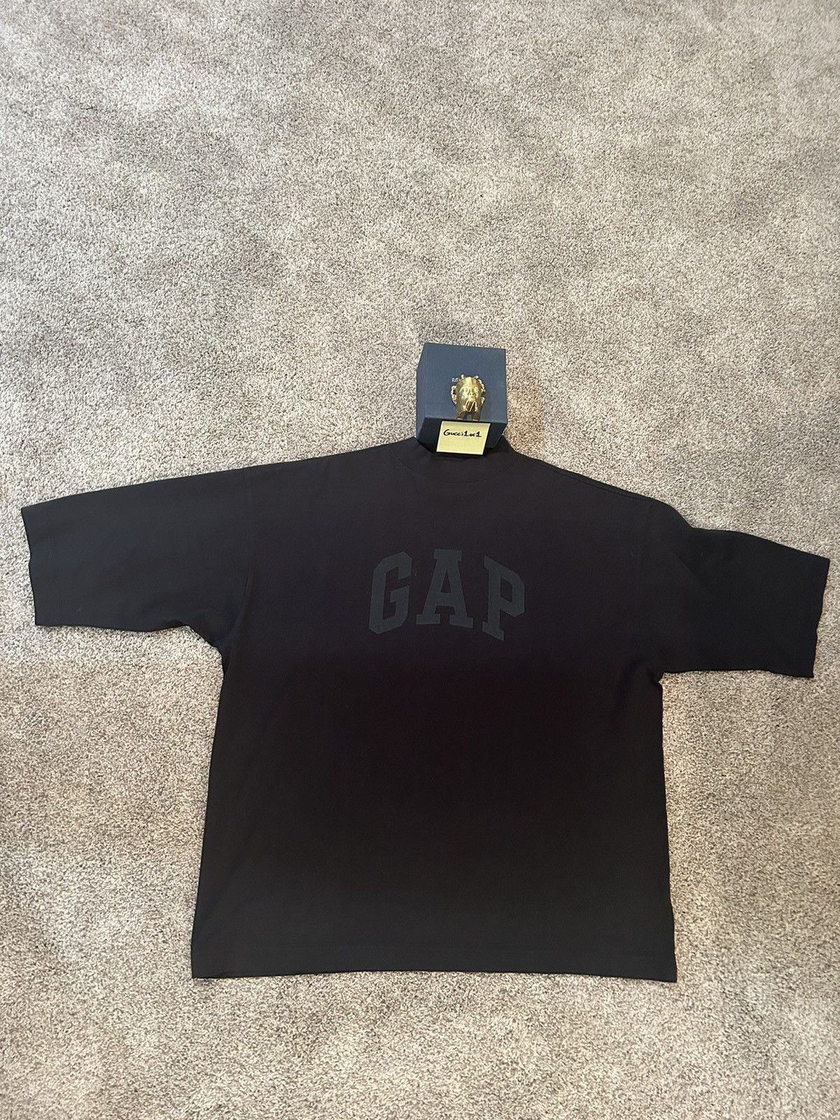 Gap × Yeezy Yeezy Gap Engineered by Balenciaga Dove 3/4 Sleeve Tee Black Size US XS / EU 42 / 0 - 1 Thumbnail