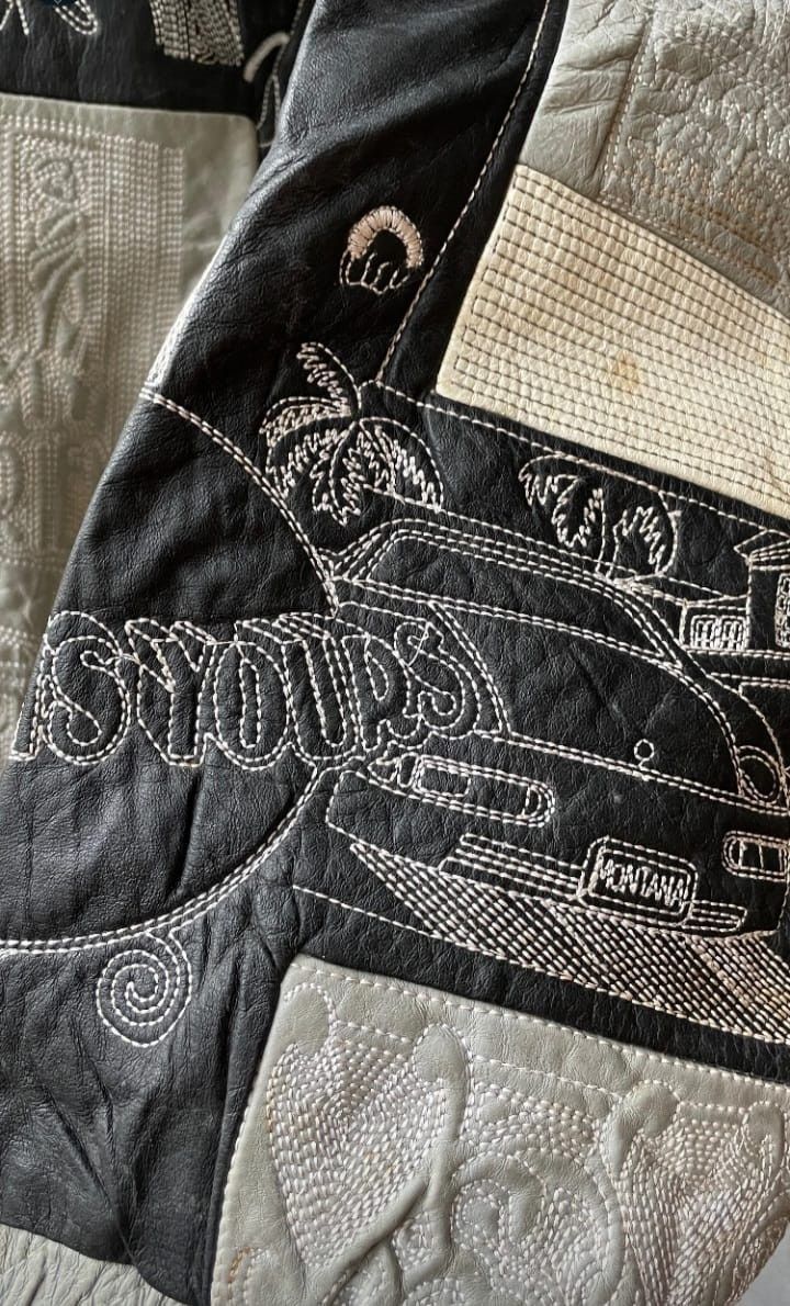 Genuine Leather Scarface Embroidered Genuine Leather Jacket Size US L / EU 52-54 / 3 - 6 Thumbnail