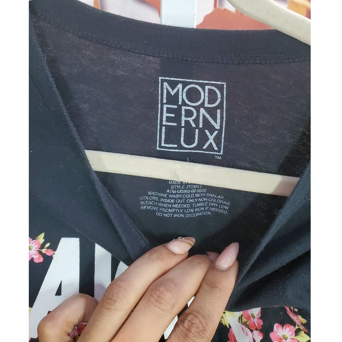 Other Modern Lux Black Savage Graphic Tee Size L Size L / US 10 / IT 46 - 4 Thumbnail