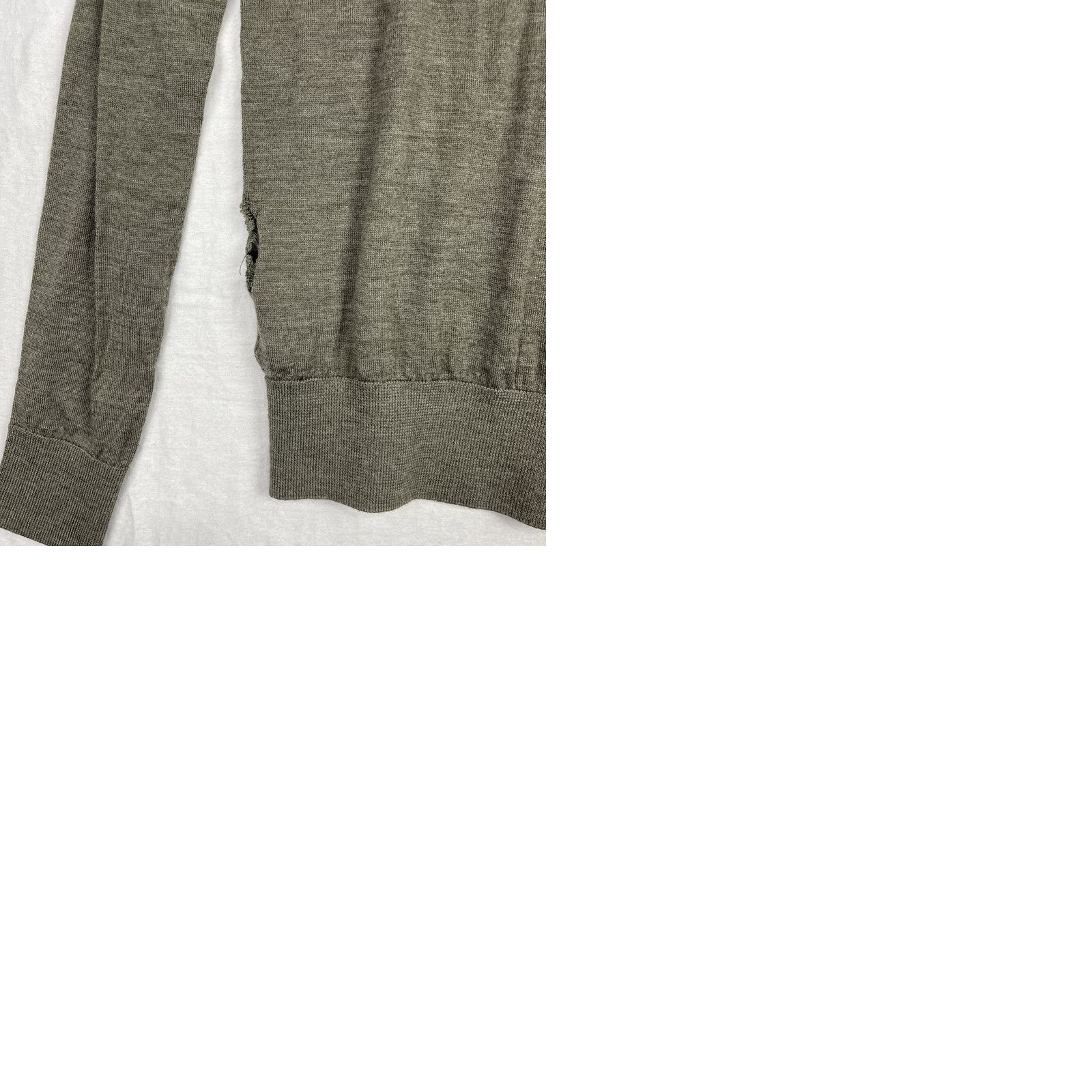 Allsaints All Saints Sweater Mens Small Mode Merino Wool Knit Jumper Crew Neck Ramskull Size US S / EU 44-46 / 1 - 9 Thumbnail