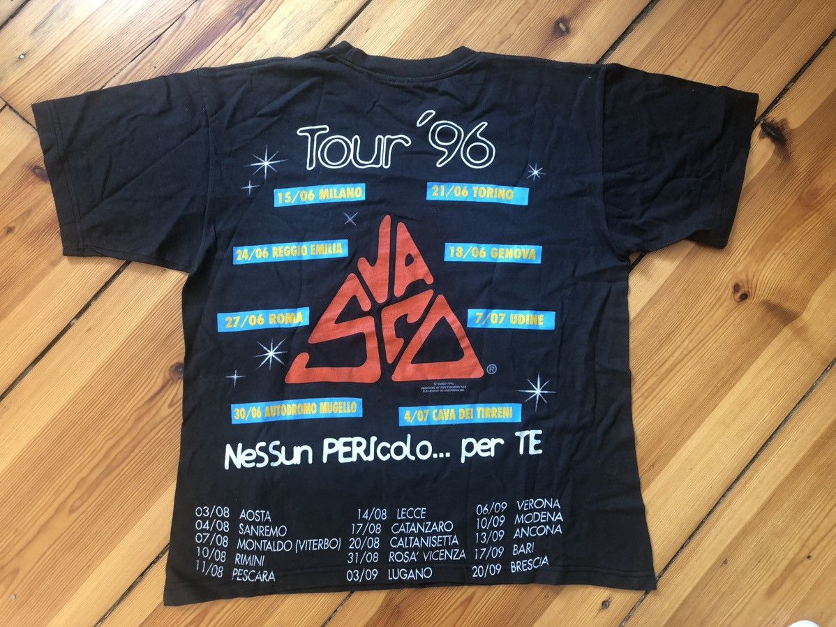 Vintage Vintage Vasco Shirt - Tour 1996 Size US L / EU 52-54 / 3 - 2 Thumbnail
