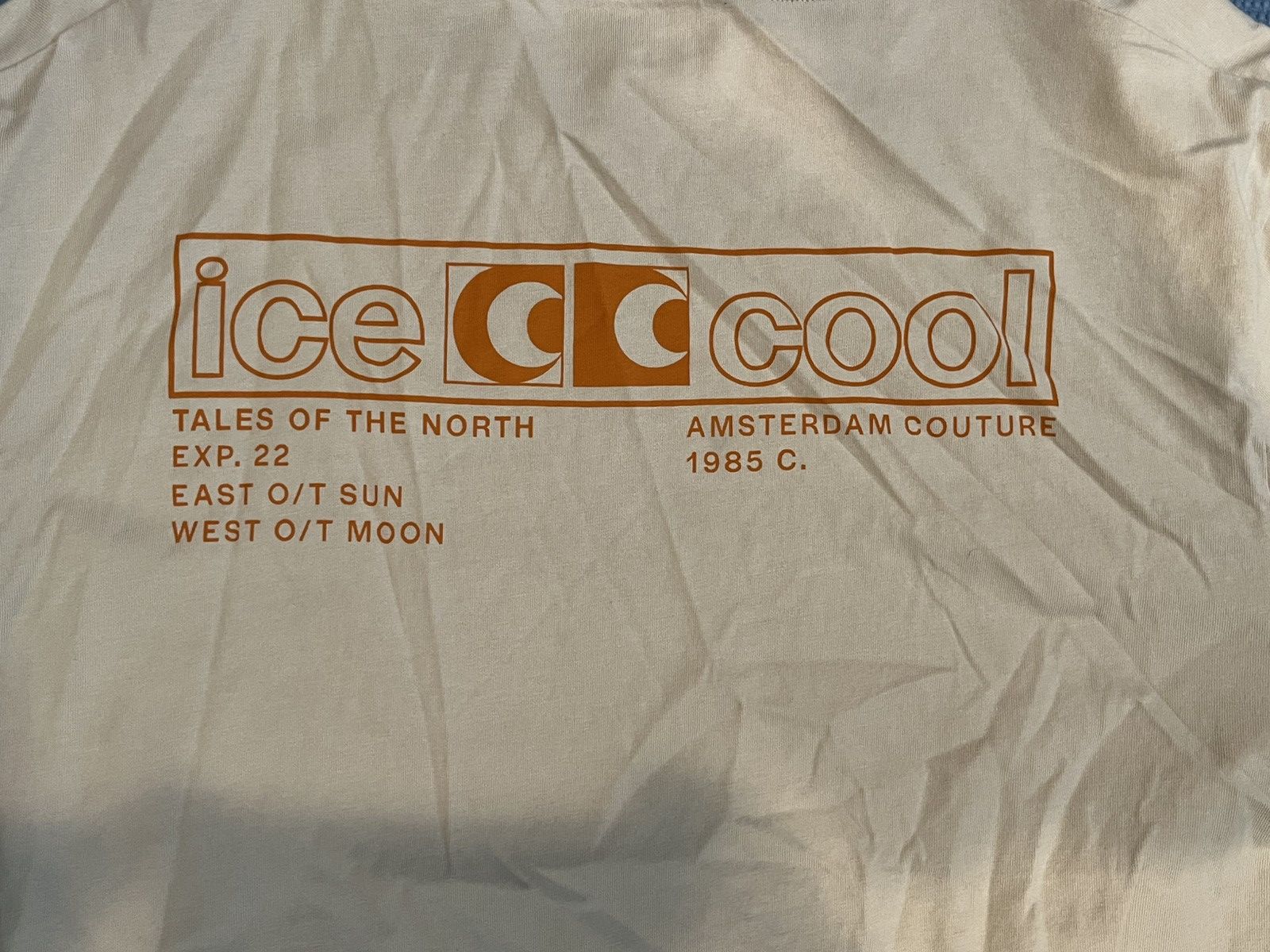 Scotch & Soda Scotch & Soda cream graphic logo tee Size US M / EU 48-50 / 2 - 4 Thumbnail