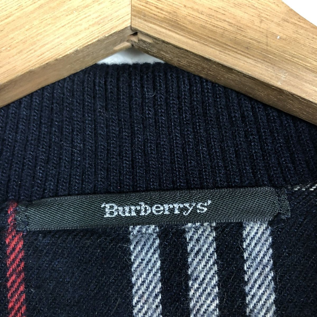 Burberry 🔥VINTAGE BURBERRYS WOOL JACKET MADE IN SPAIN NOVA CHECK Size US M / EU 48-50 / 2 - 20 Thumbnail