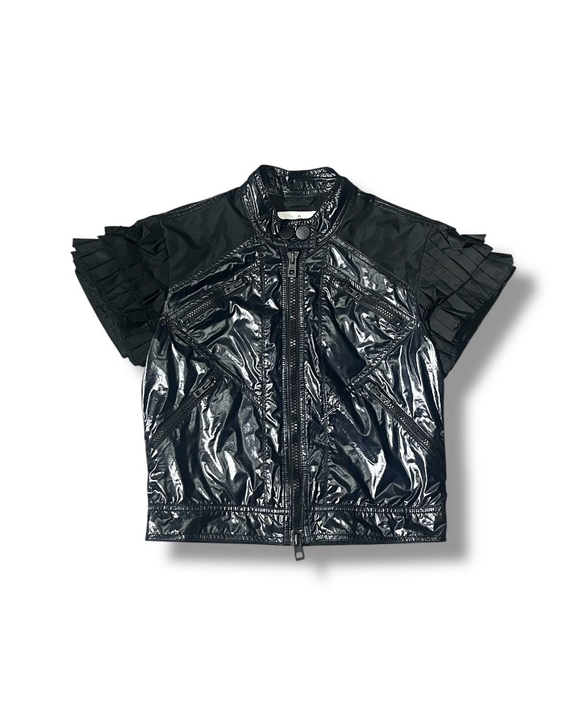 Adidas Stella McCarney Black Crop Jacket