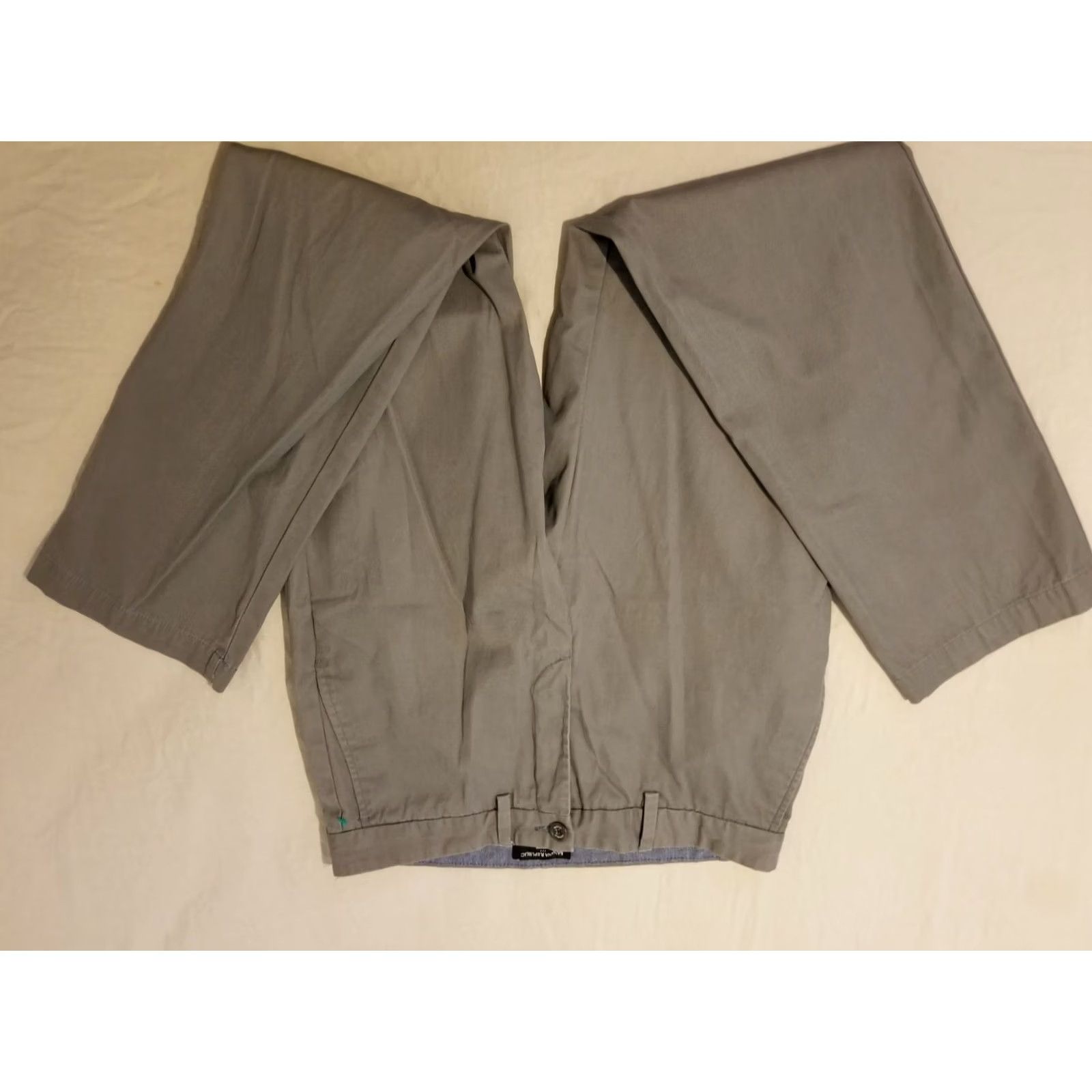 Banana Republic Banana Republic Mens Khaki Dress Pants 32x32 Gray Slack Chino Trouser Size US 32 / EU 48 - 2 Thumbnail