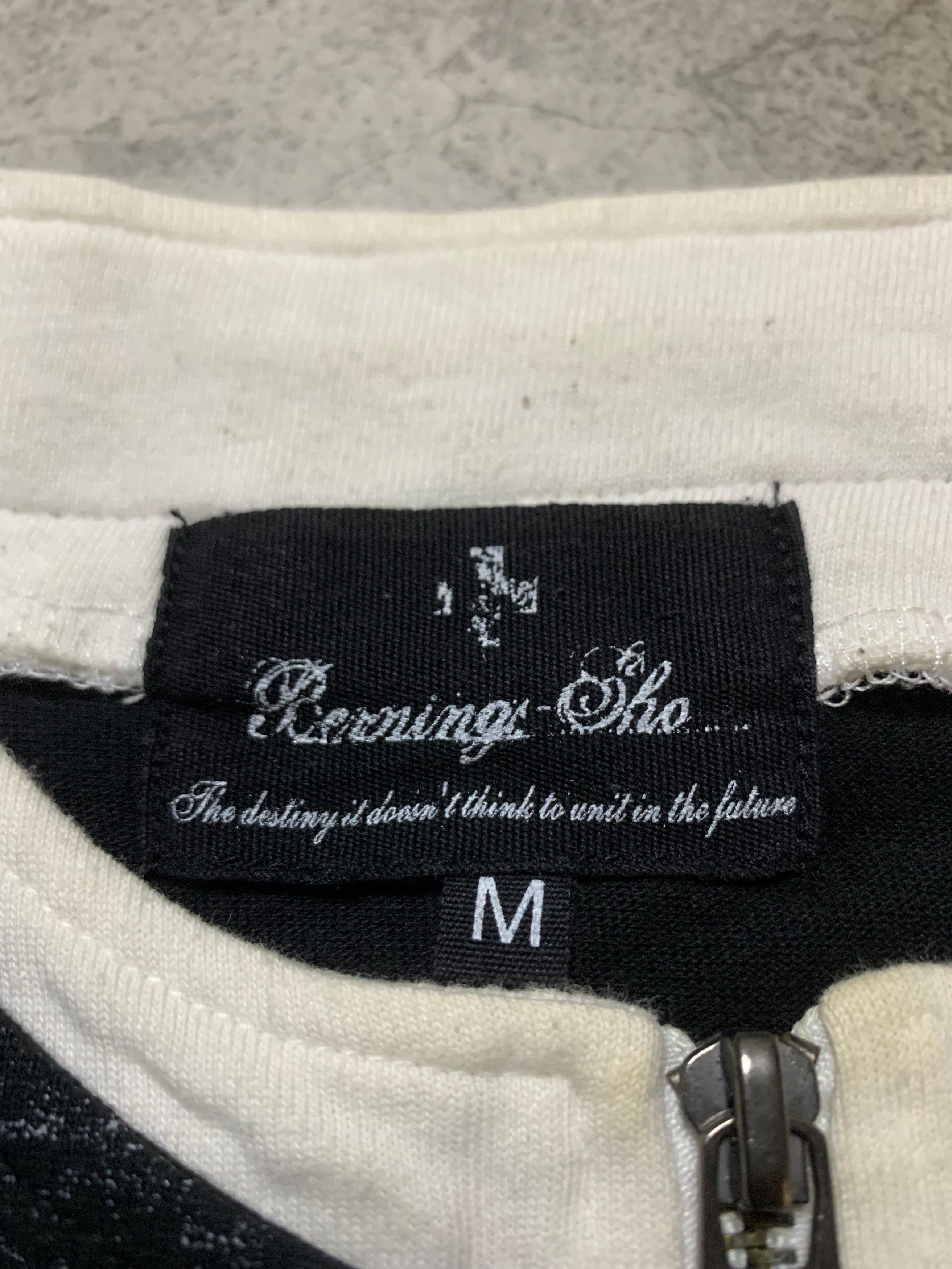 2000s Bernings Sho - Skull Punk Style Shirt Japanese Archive