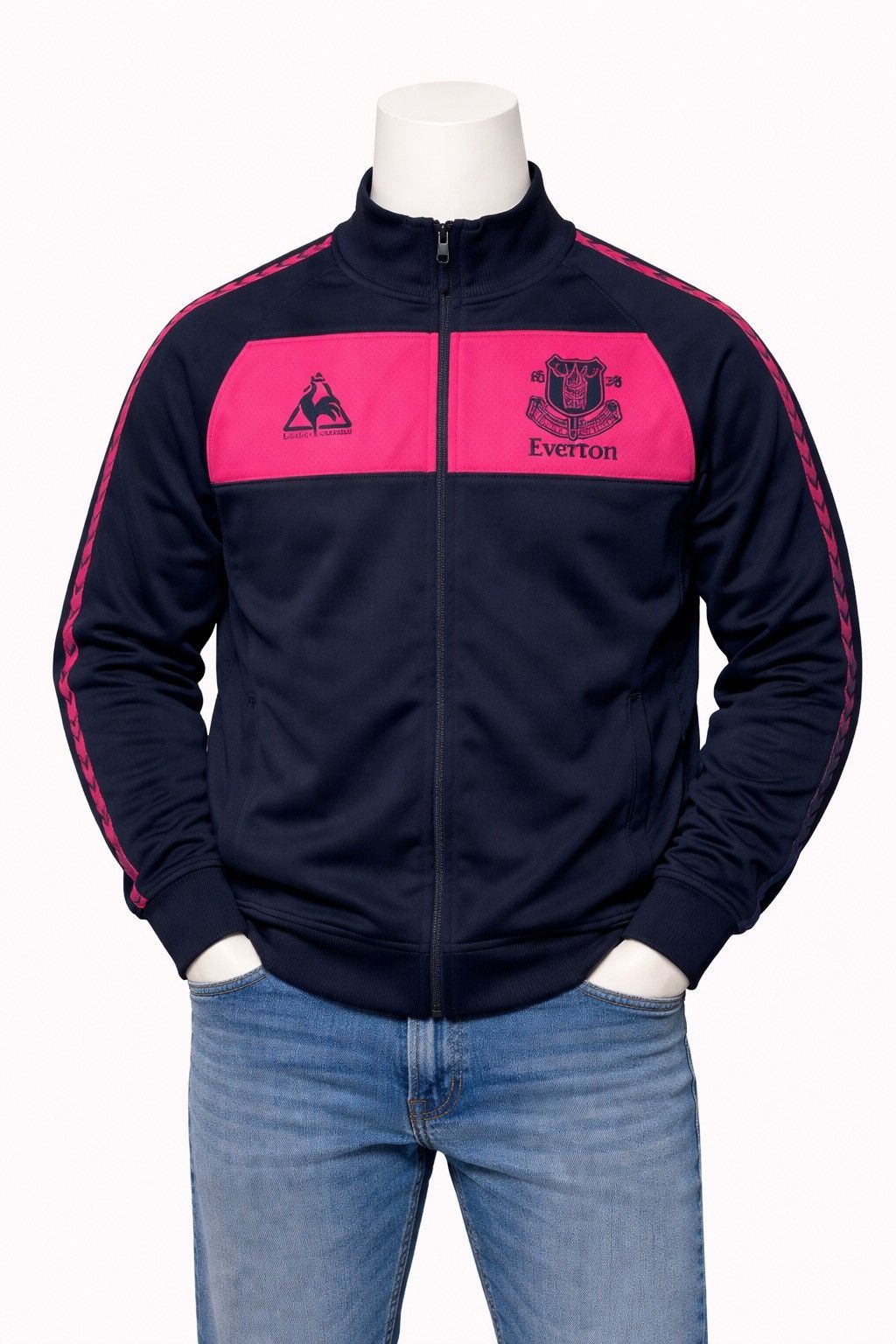 Le Coq Sportif Le Coq Sportif FC Everton Football Full Zip Jacket Size US M / EU 48-50 / 2 - 1 Thumbnail