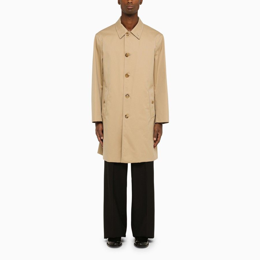 image of Burberry O1D2Blof0224 Coat In Beige, Men's (Size Medium)