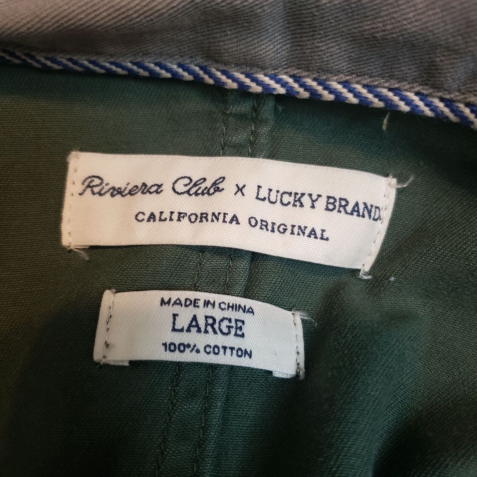 Lucky Brand Riviera Club x Lucky Brand Goleta Field Jacket Mens Sz Large Size US L / EU 52-54 / 3 - 5 Thumbnail
