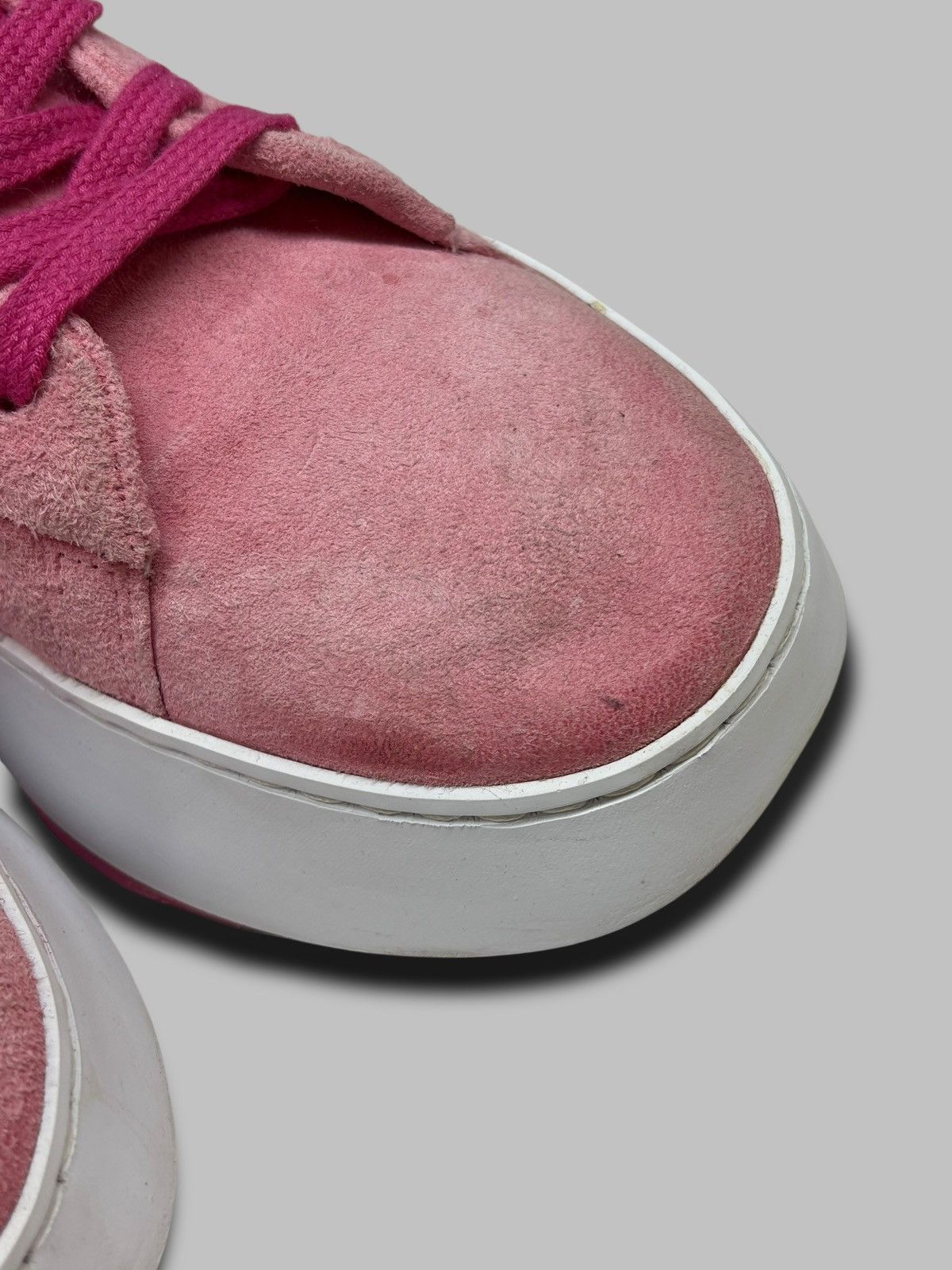 A.S.98 A.S 98 Suede Leather Pink Sneakers Size US 7 / EU 40 - 12 Thumbnail