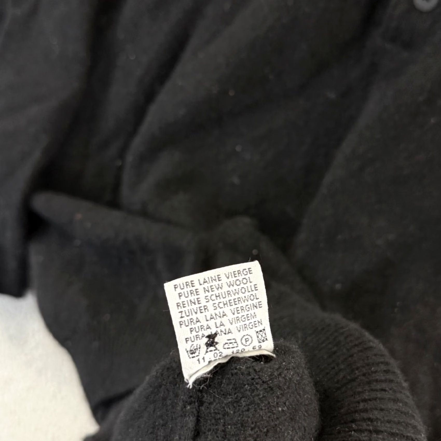 Lacoste Lacoste Sweater Mens 6 XL Black Wool Henley Long Sleeve Knit Preppy Pullover Size US S / EU 44-46 / 1 - 7 Thumbnail