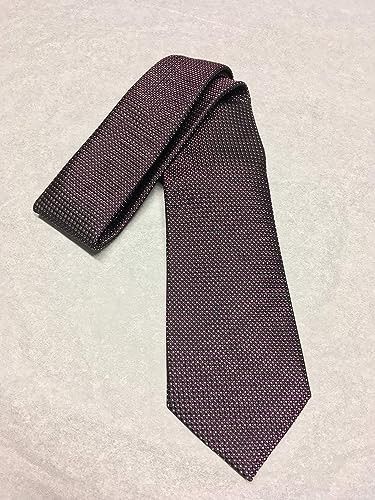 Ermenegildo Zegna Ermenegildo Zegna Micro Dot Pattern Purple Silk Tie Size ONE SIZE - 6 Thumbnail