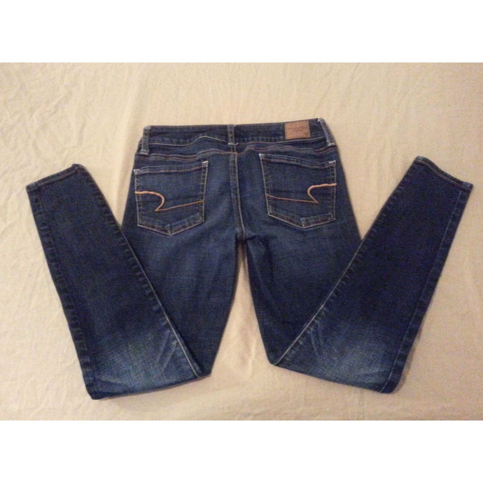 American Eagle Outfitters VINTAGE American Eagle Outfitters Jeans Womens Denim Jegging 2 25x26 Blue Womens Size 26" / US 2 / IT 38 - 2 Thumbnail