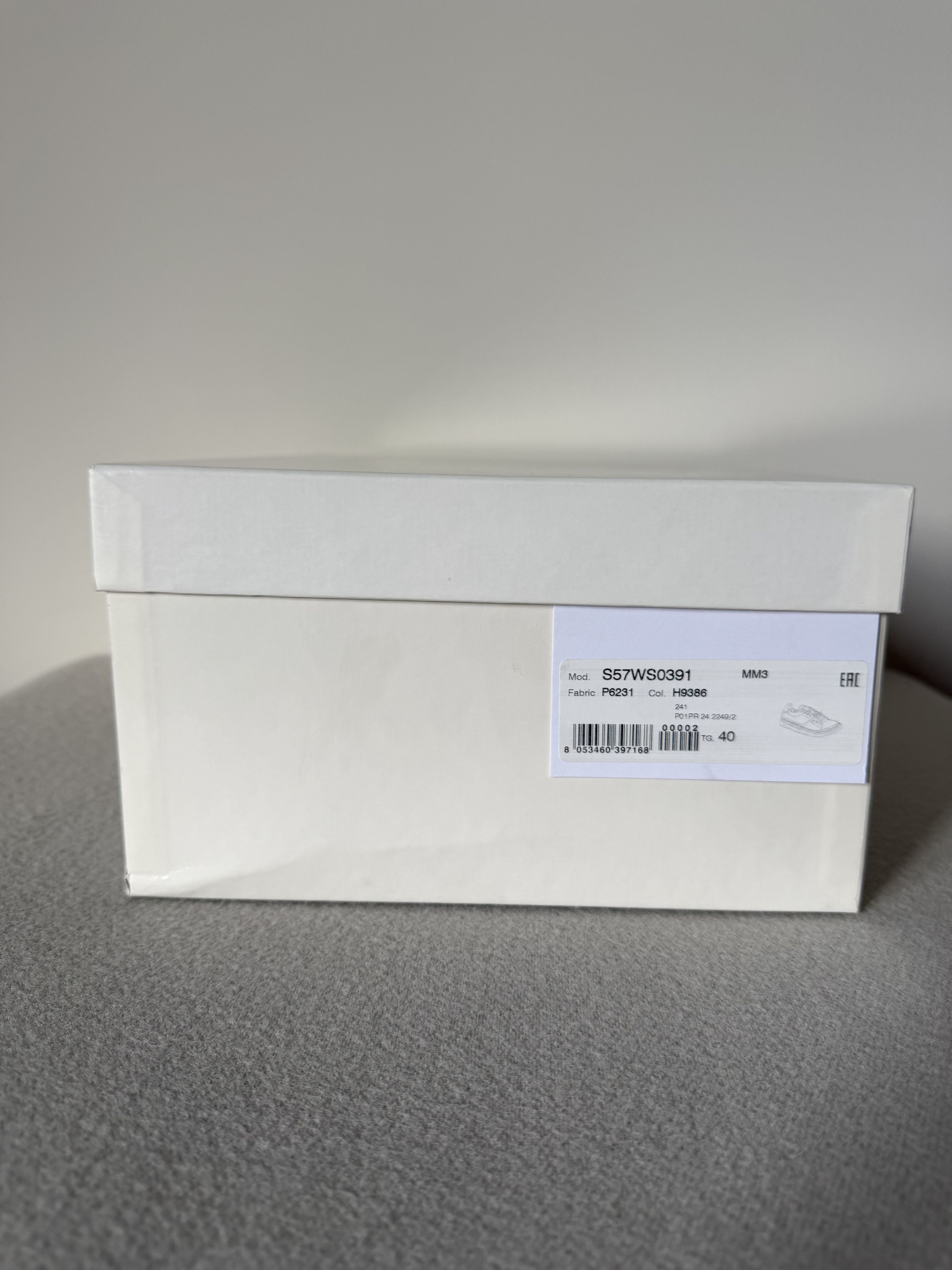 Maison Margiela Maison Margiela Evolution Sneakers in White Blue Size US 7 / EU 40 - 8 Thumbnail