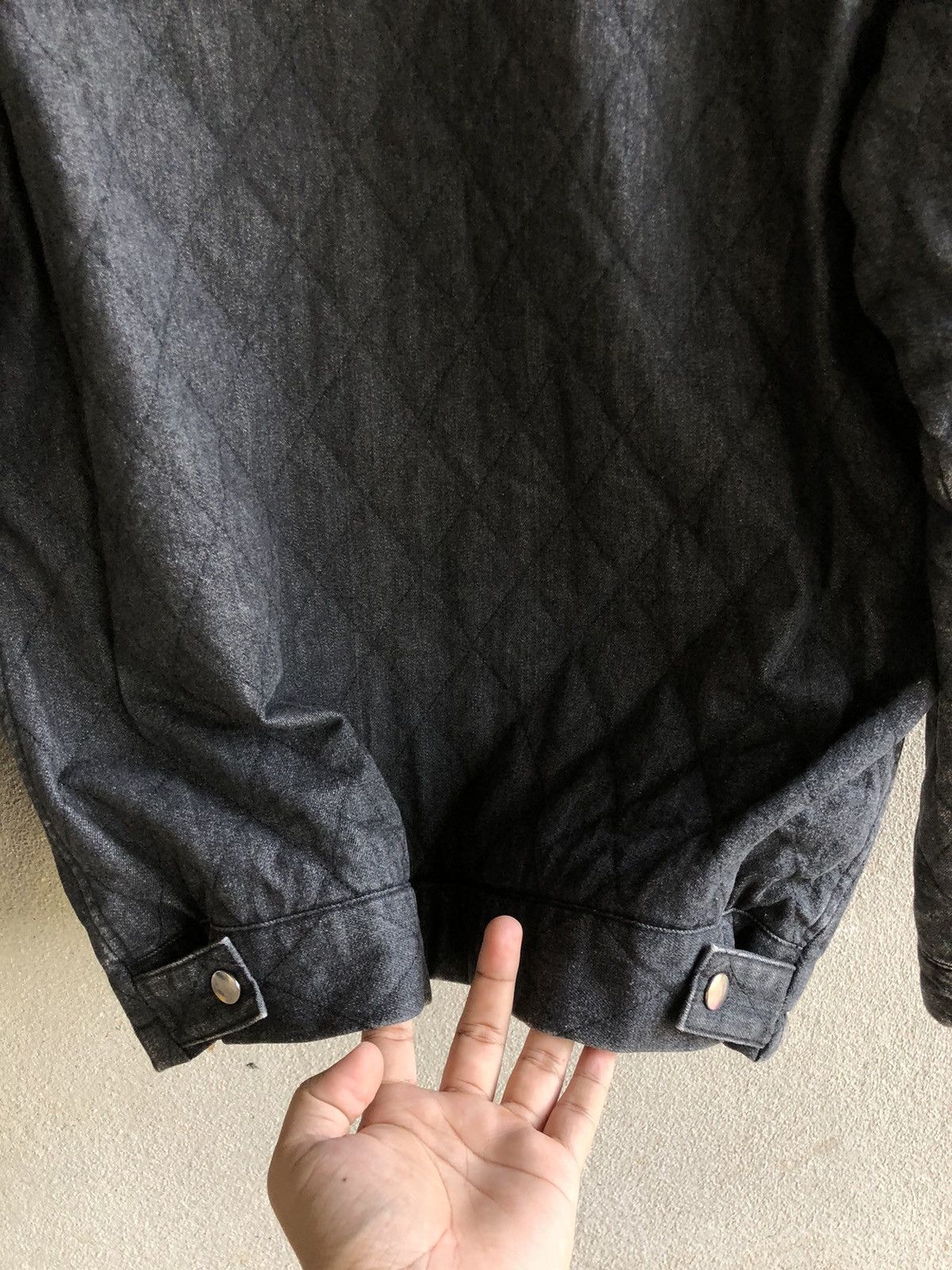 Beams Plus Vintage Beams Denim Quilted zipper Jacket Size US M / EU 48-50 / 2 - 7 Thumbnail