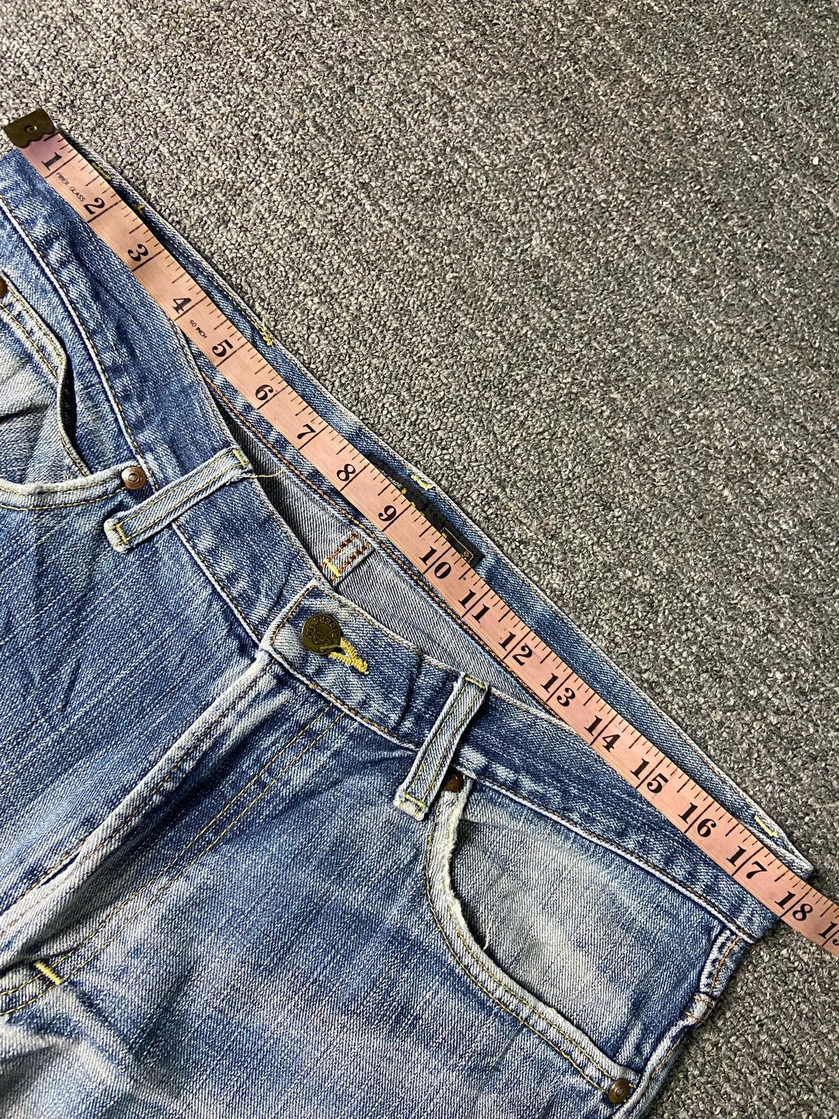 Japanese Brand × Lee × Vintage LEE RIDERS Brand Distressed Denim Jeans (132) Size US 36 / EU 52 - 6 Thumbnail