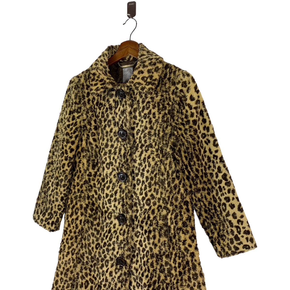 Designer × Mango Penelope And Monica Cruz MNG Leopard Design Women Overcoat Size XS / US 0-2 / IT 36-38 - 4 Thumbnail