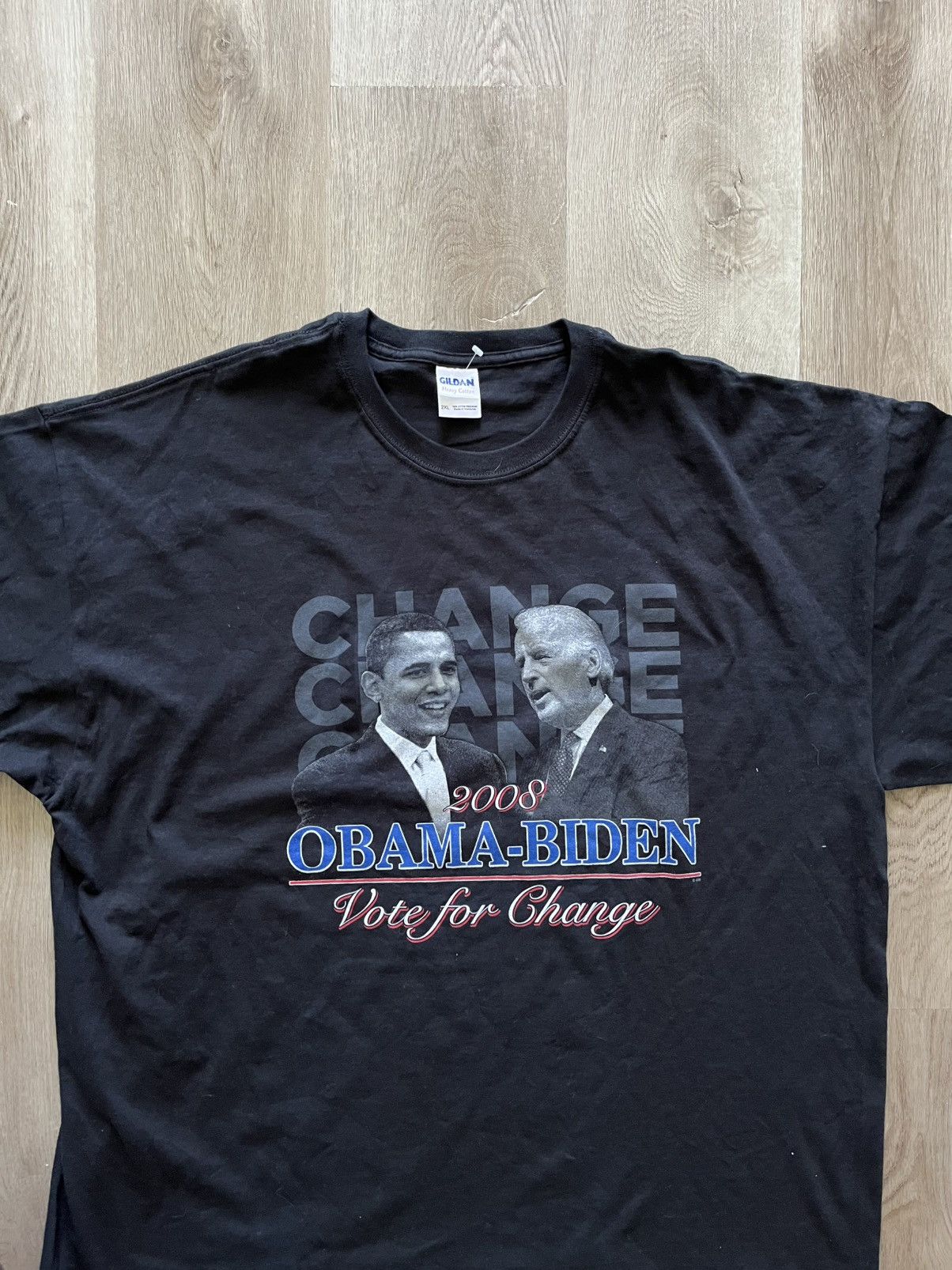Vintage Vintage Obama Biden Shirt Size US XXL / EU 58 / 5 - 2 Thumbnail