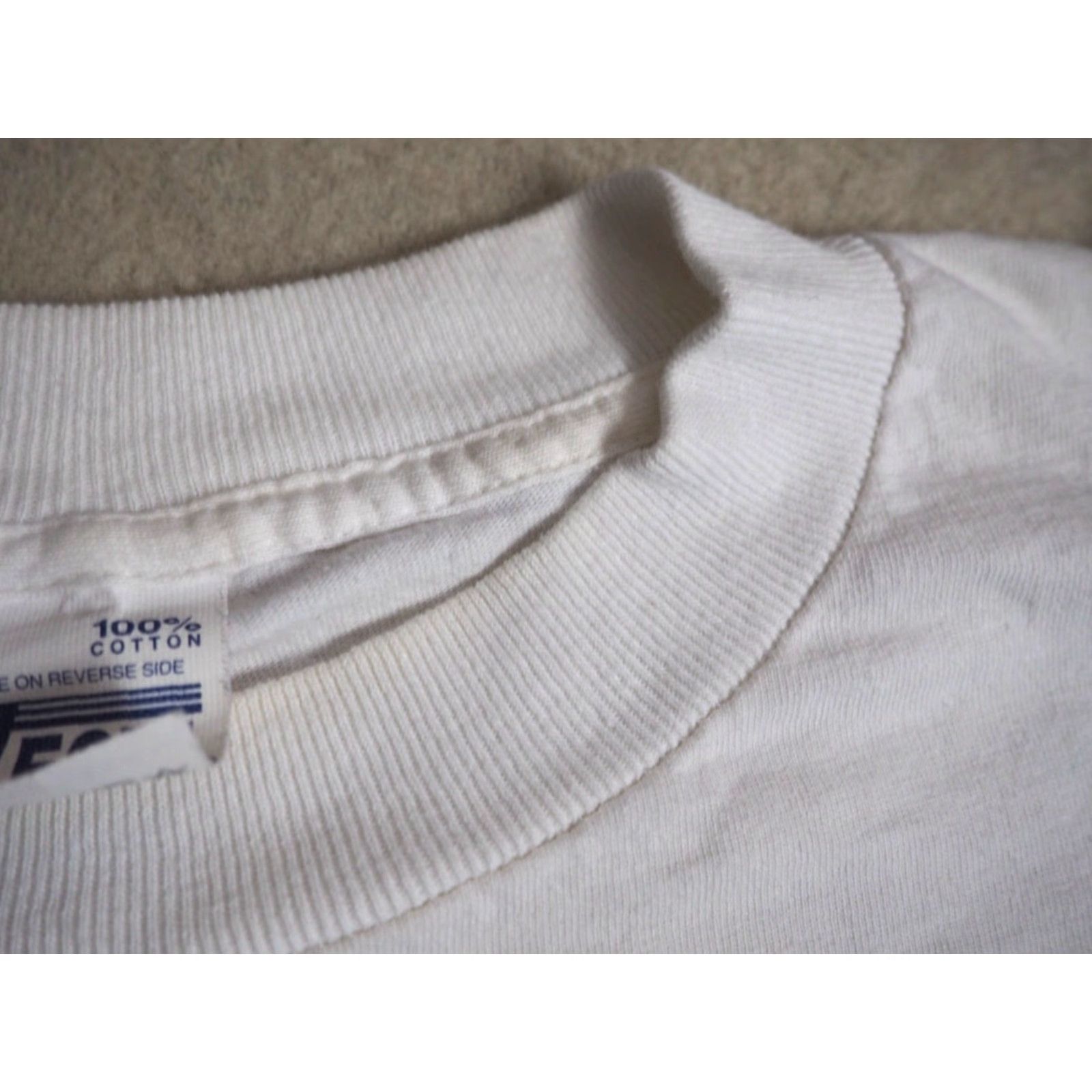 Vintage VINTAGE Washington DC USA Capital Tourist Travel Plaid White Tee T-Shirt L Unisex 1990s Graphic Cotton Short Sleeve Size US L / EU 52-54 / 3 - 7 Thumbnail