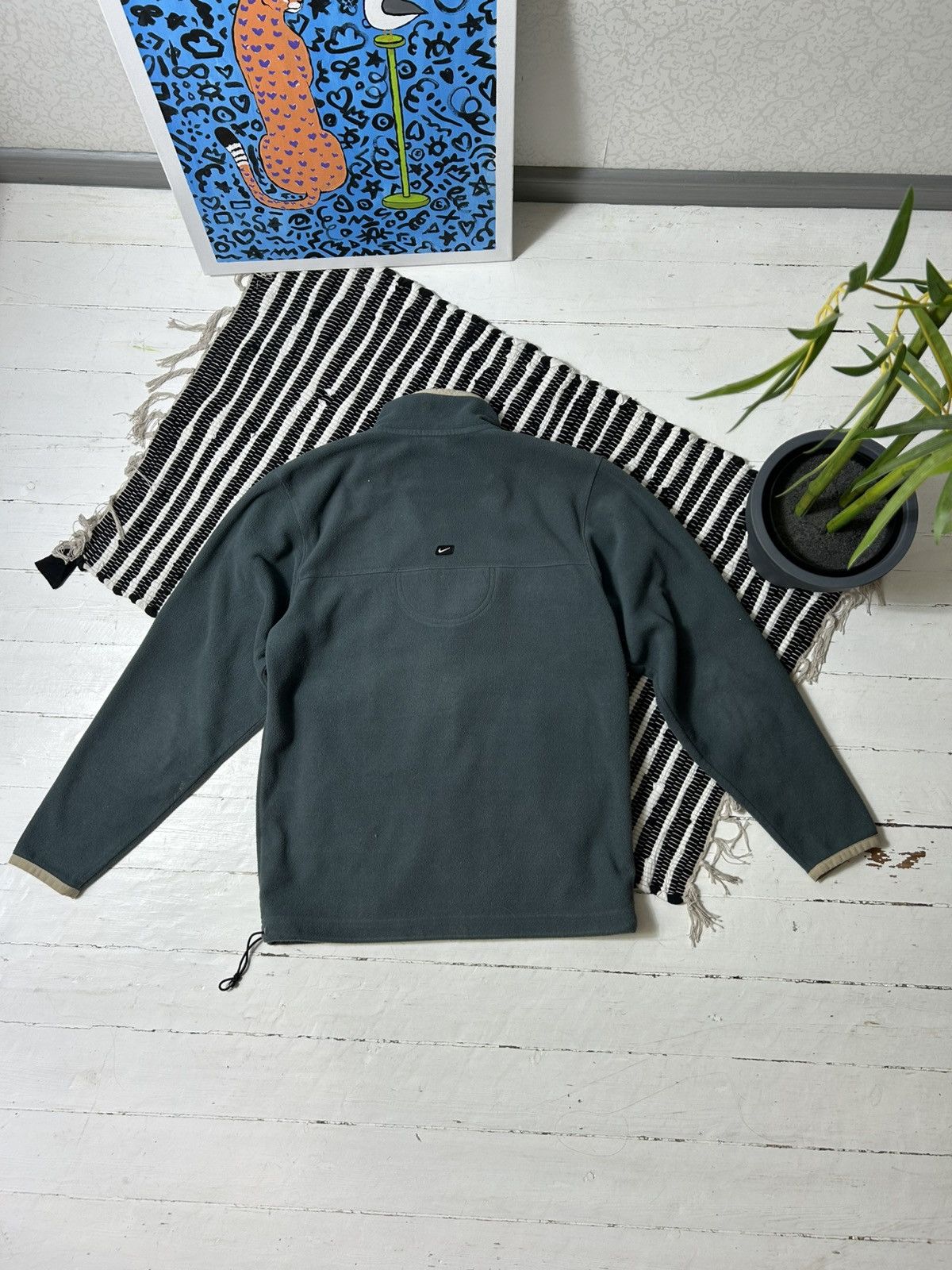 Nike VINTAGE NIKE 2000s FLEECE ZIP UP SWEATSHIRT Size US S / EU 44-46 / 1 - 2 Thumbnail