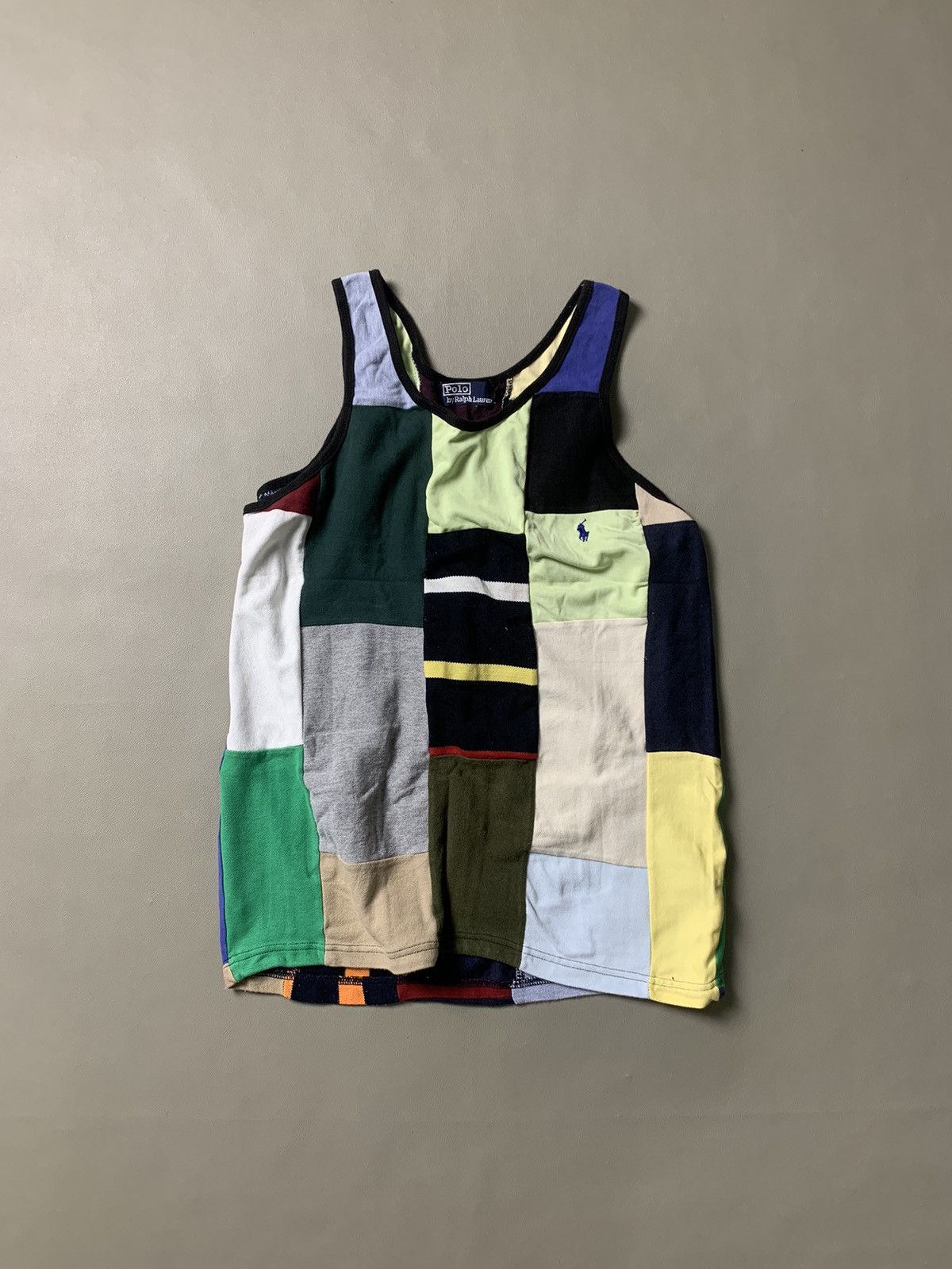 Polo Ralph Lauren × Ralph Lauren Vintage Polo Ralph Lauren Patchwork Size US L / EU 52-54 / 3 - 1 Thumbnail